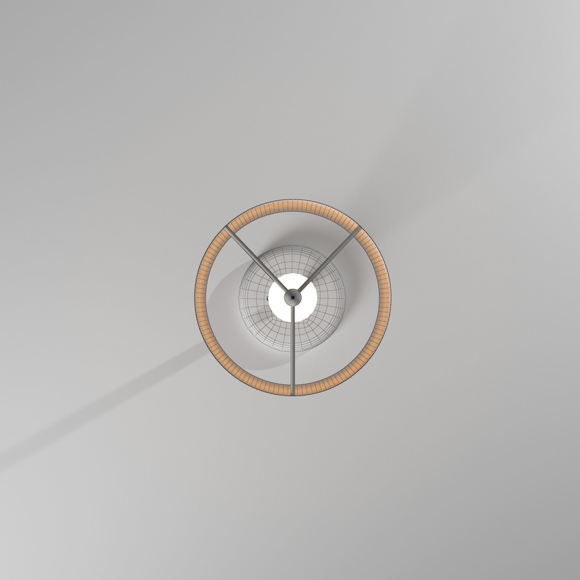 Steel Table Lamps 3D model_15