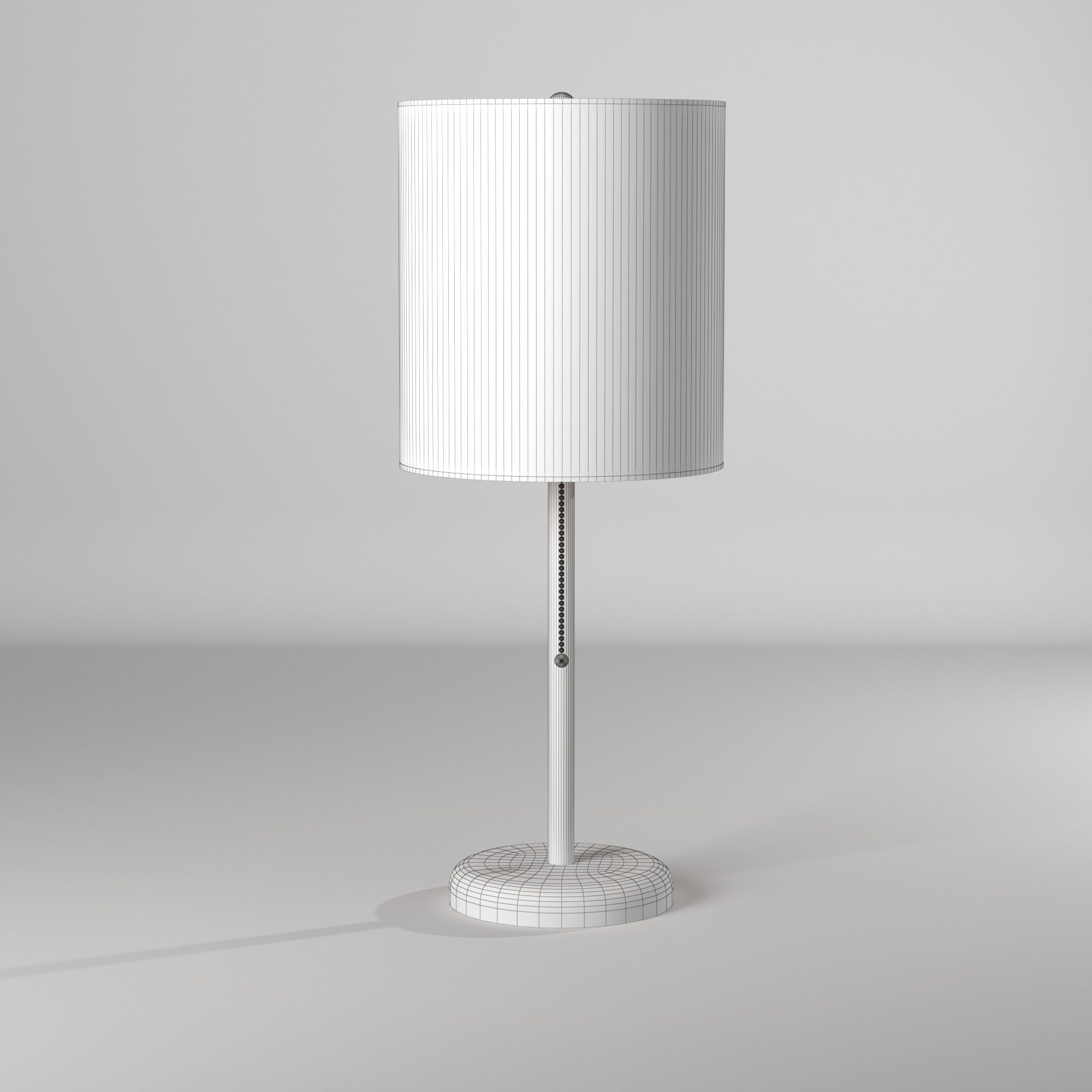 Steel Table Lamps 3D model_11