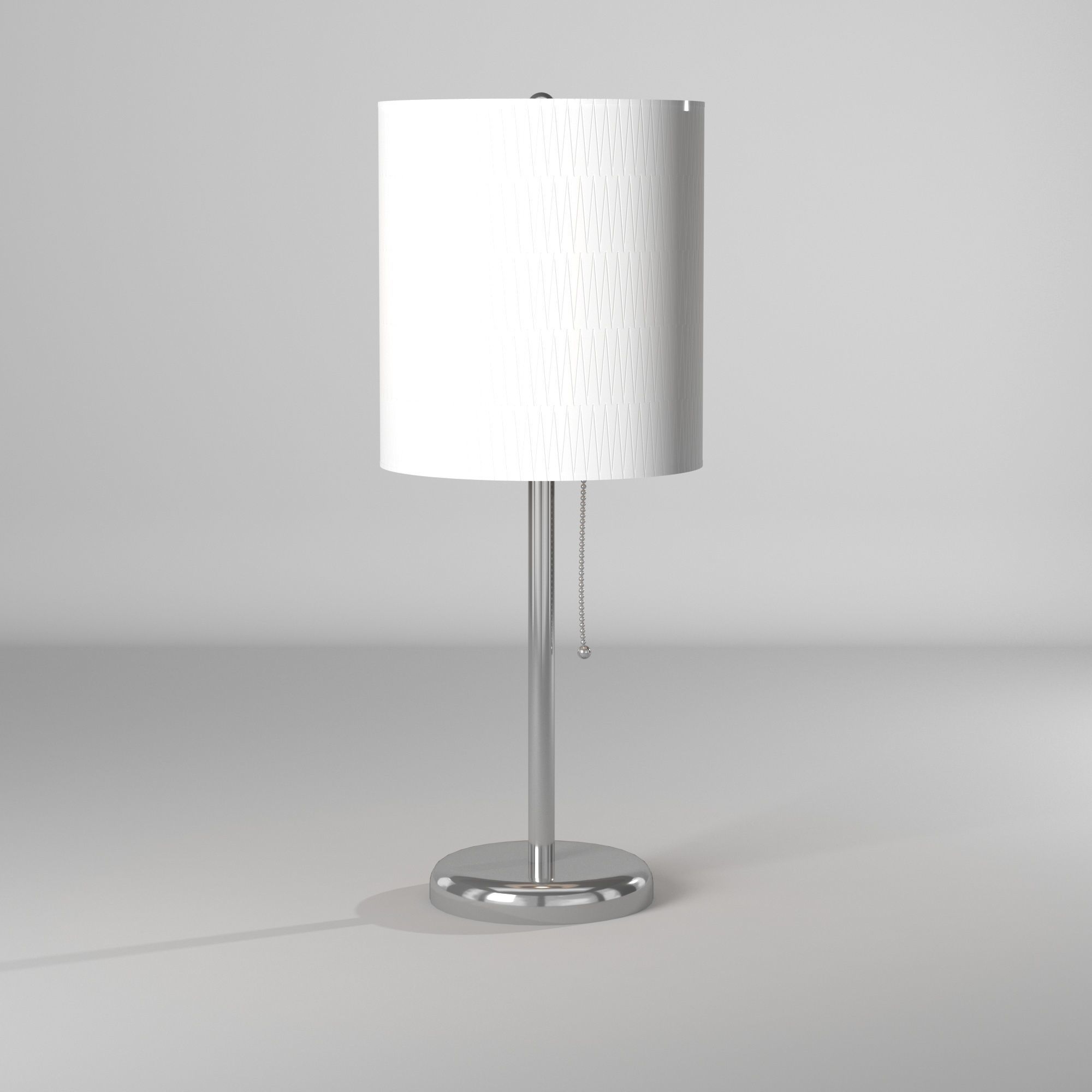Steel Table Lamps 3D model_12