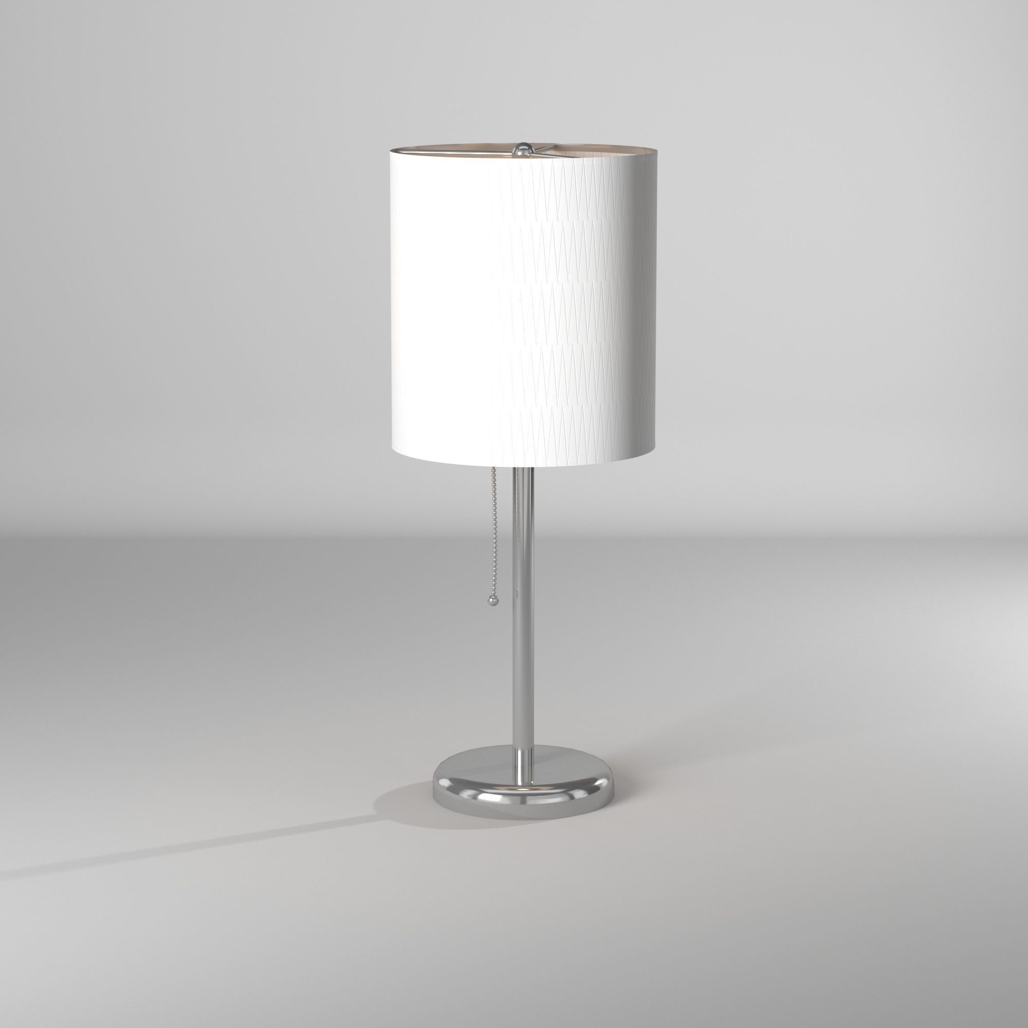 Steel Table Lamps 3D model_6