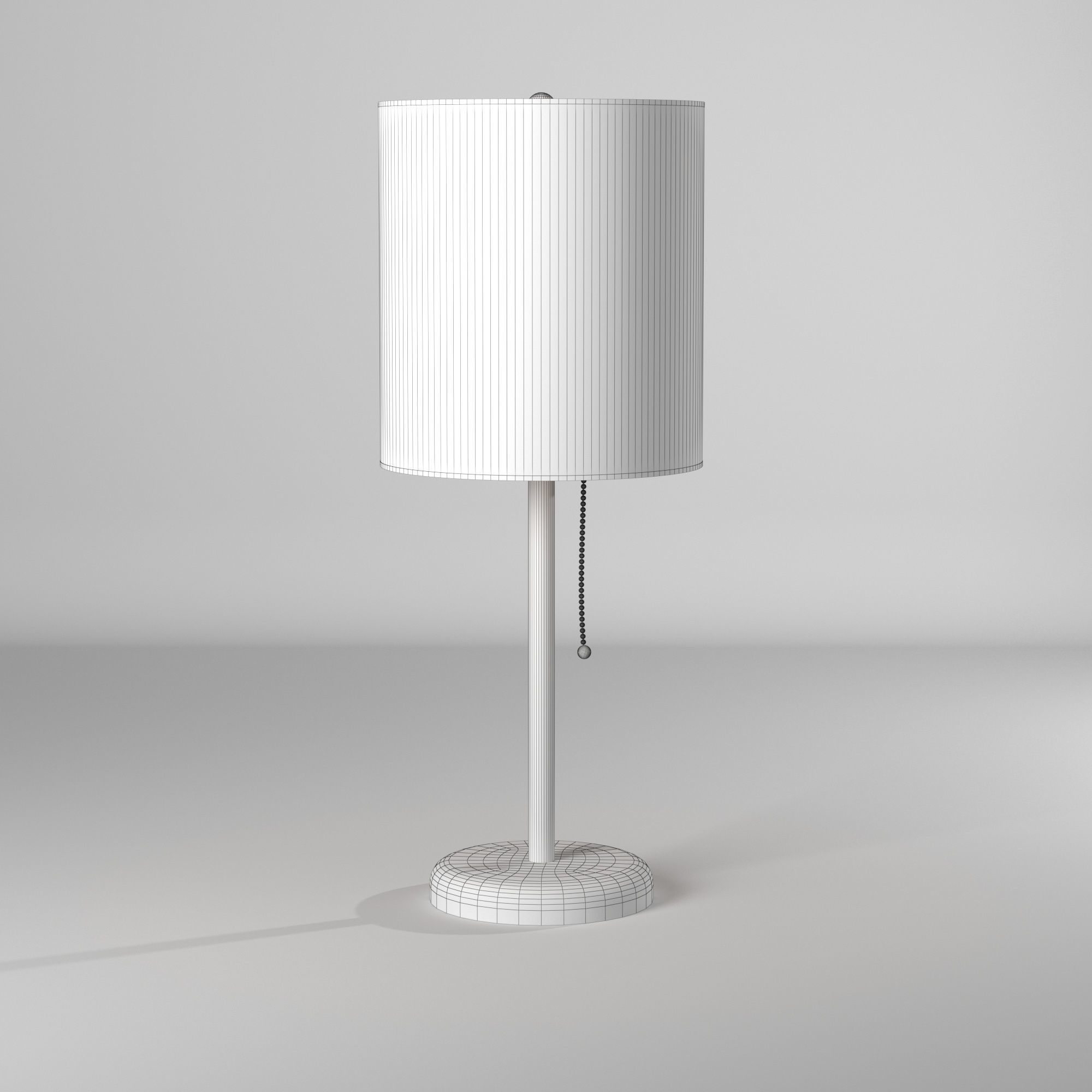 Steel Table Lamps 3D model_13