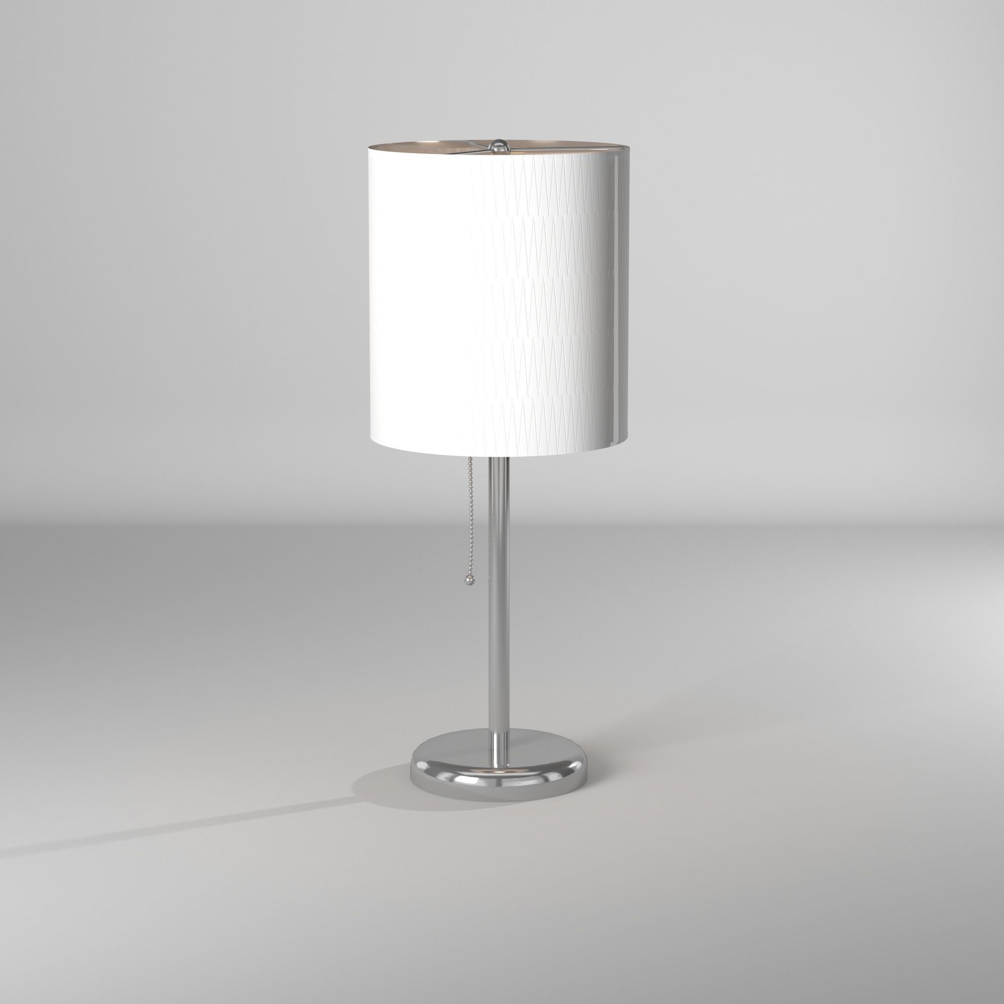 Steel Table Lamps 3D model_8