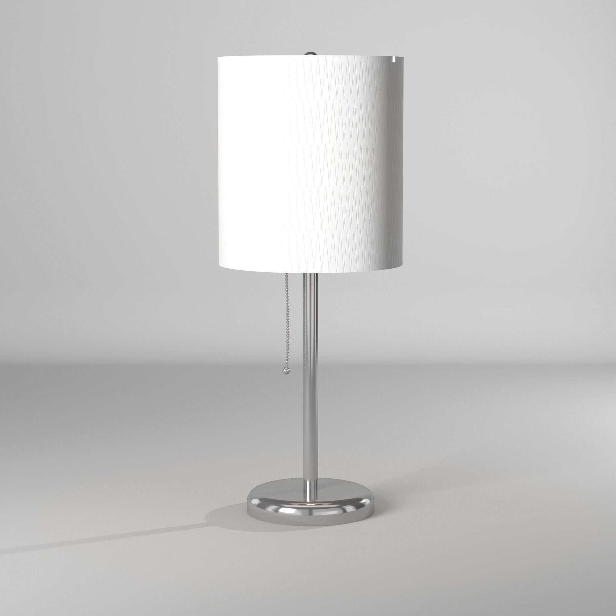 Steel Table Lamps 3D model_4