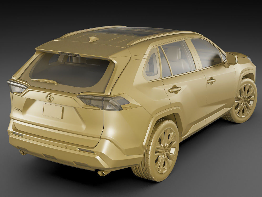Toyota RAV4 2019 3D model_16
