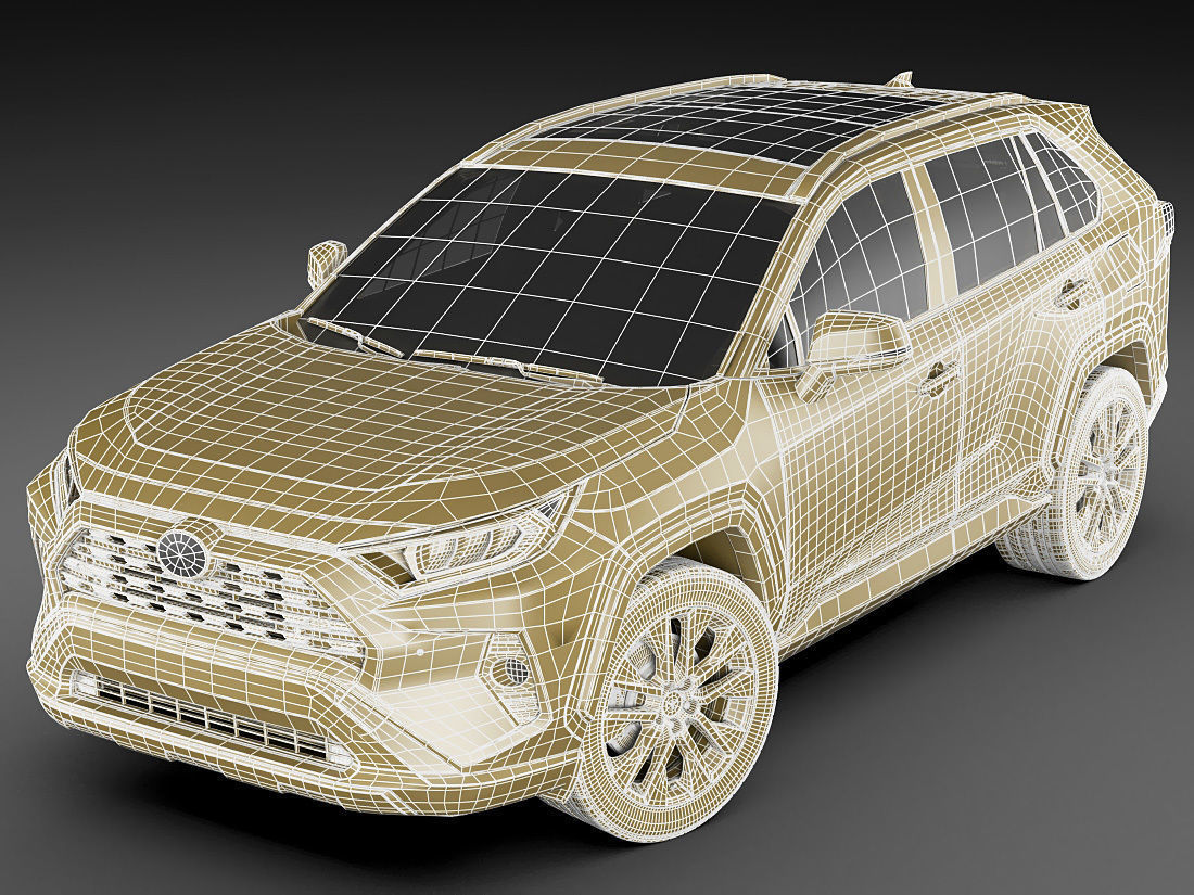 Toyota RAV4 2019 3D model_19