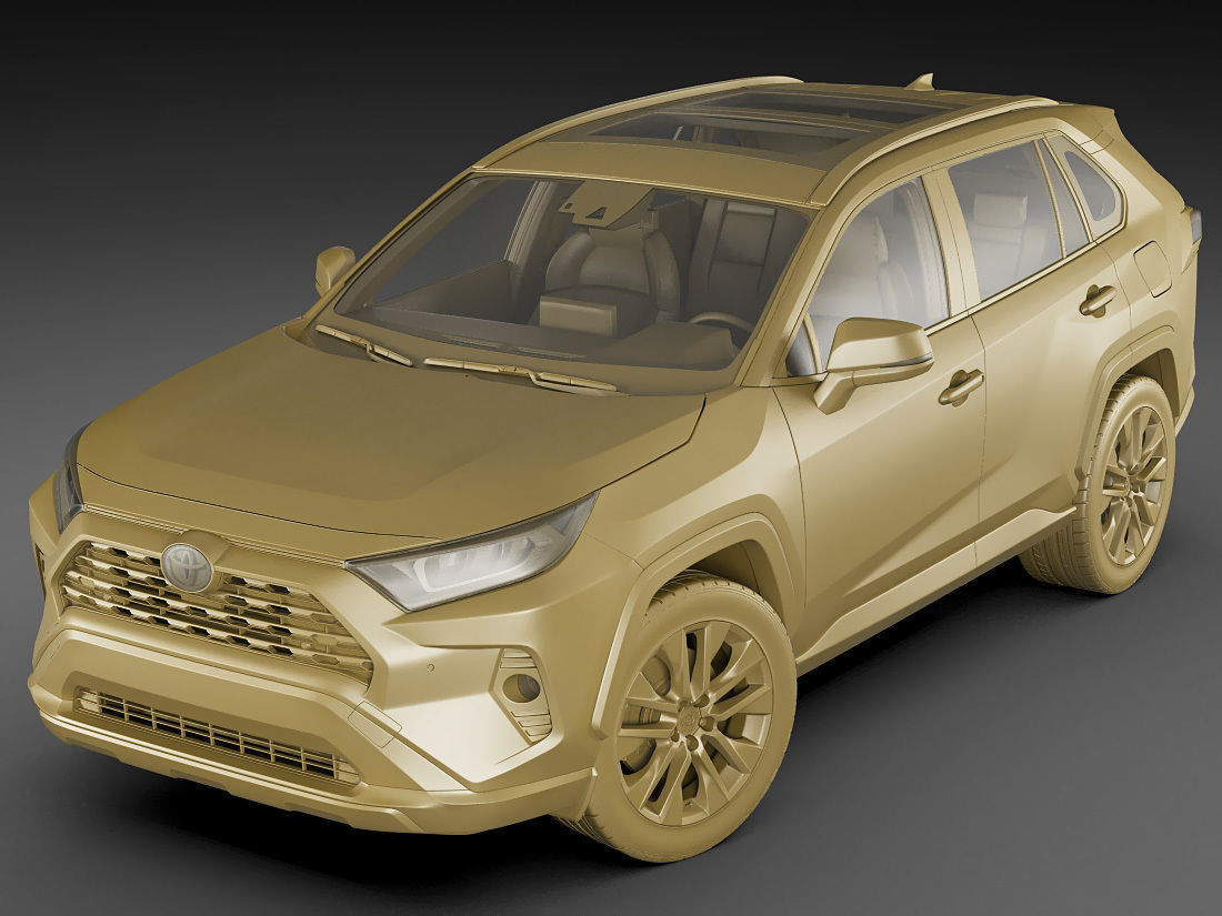Toyota RAV4 2019 3D model_15