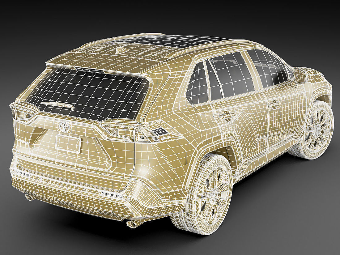 Toyota RAV4 2019 3D model_20