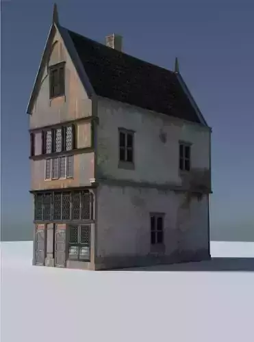 PBR medieval house