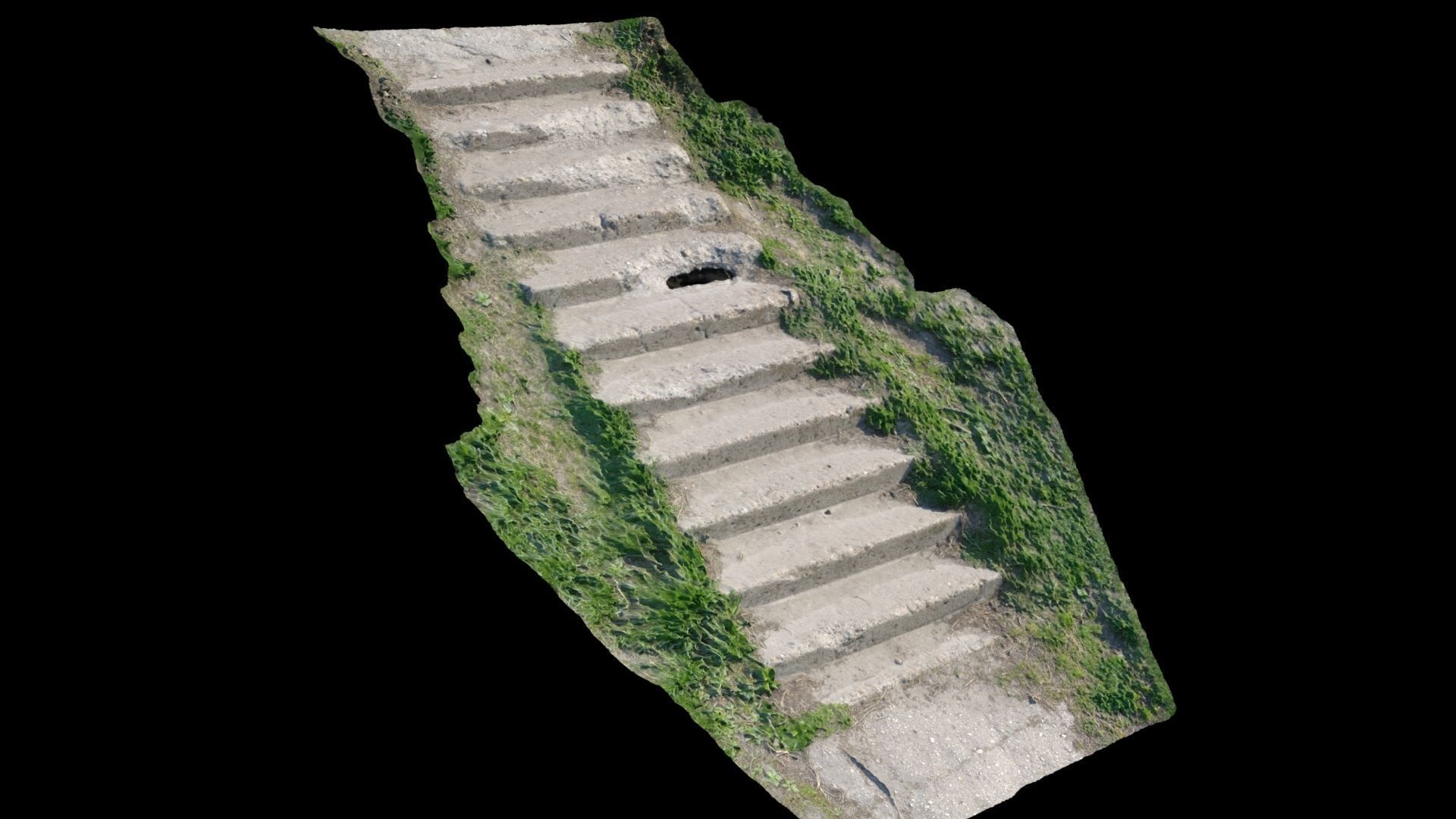Stairs 3D model_3
