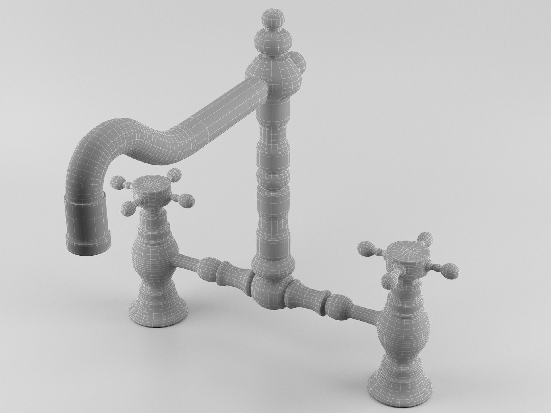Classic Tap 3D model_6