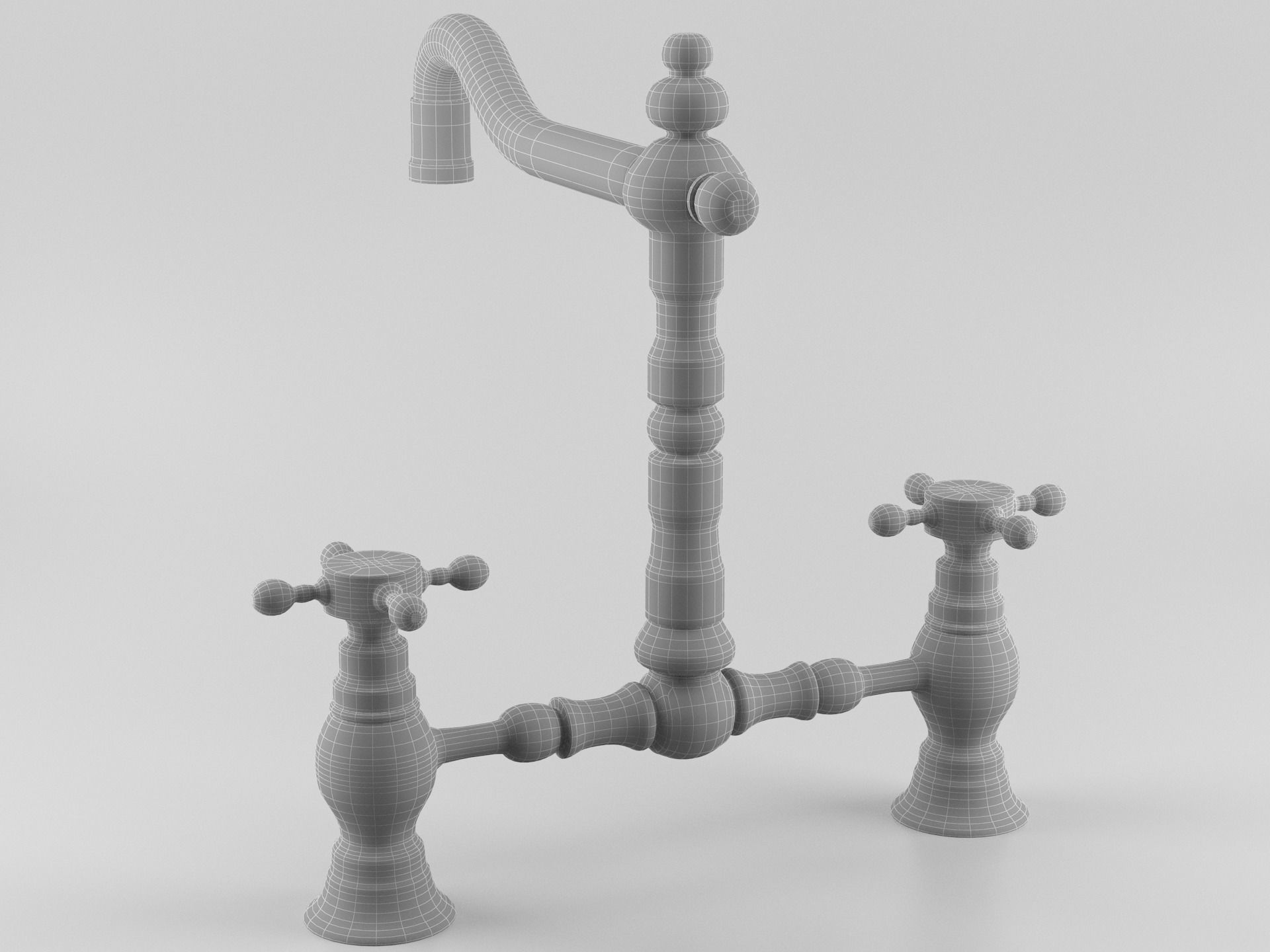 Classic Tap 3D model_4