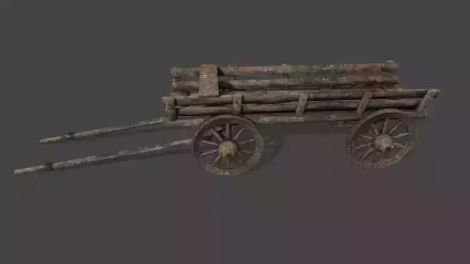 Wooden  Cart