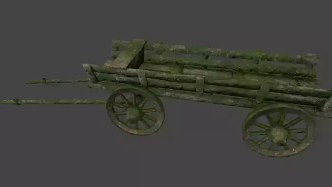 Wooden  Cart