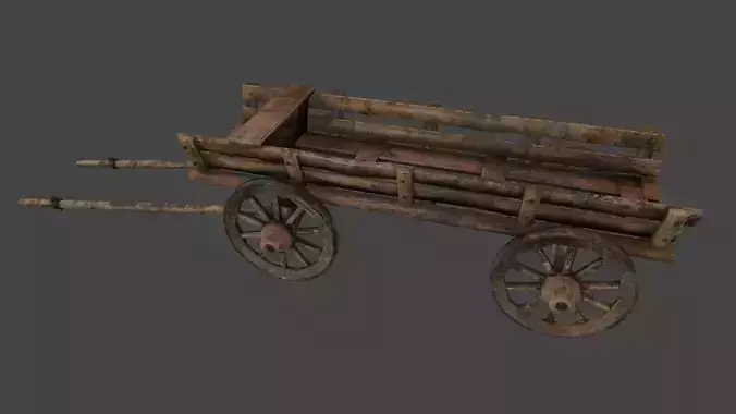 Wooden  Cart