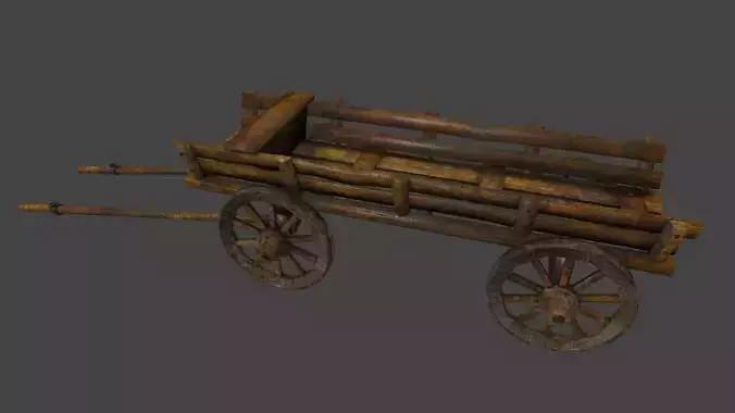 Wooden  Cart