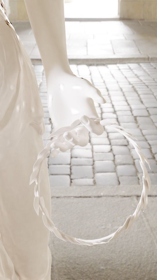 Rebuilt Samothrace victory Nike 3D model_8