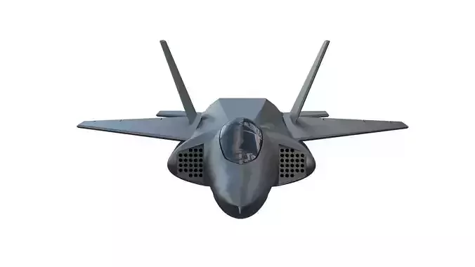 Aircraft fighter jet F-22 Raptor 