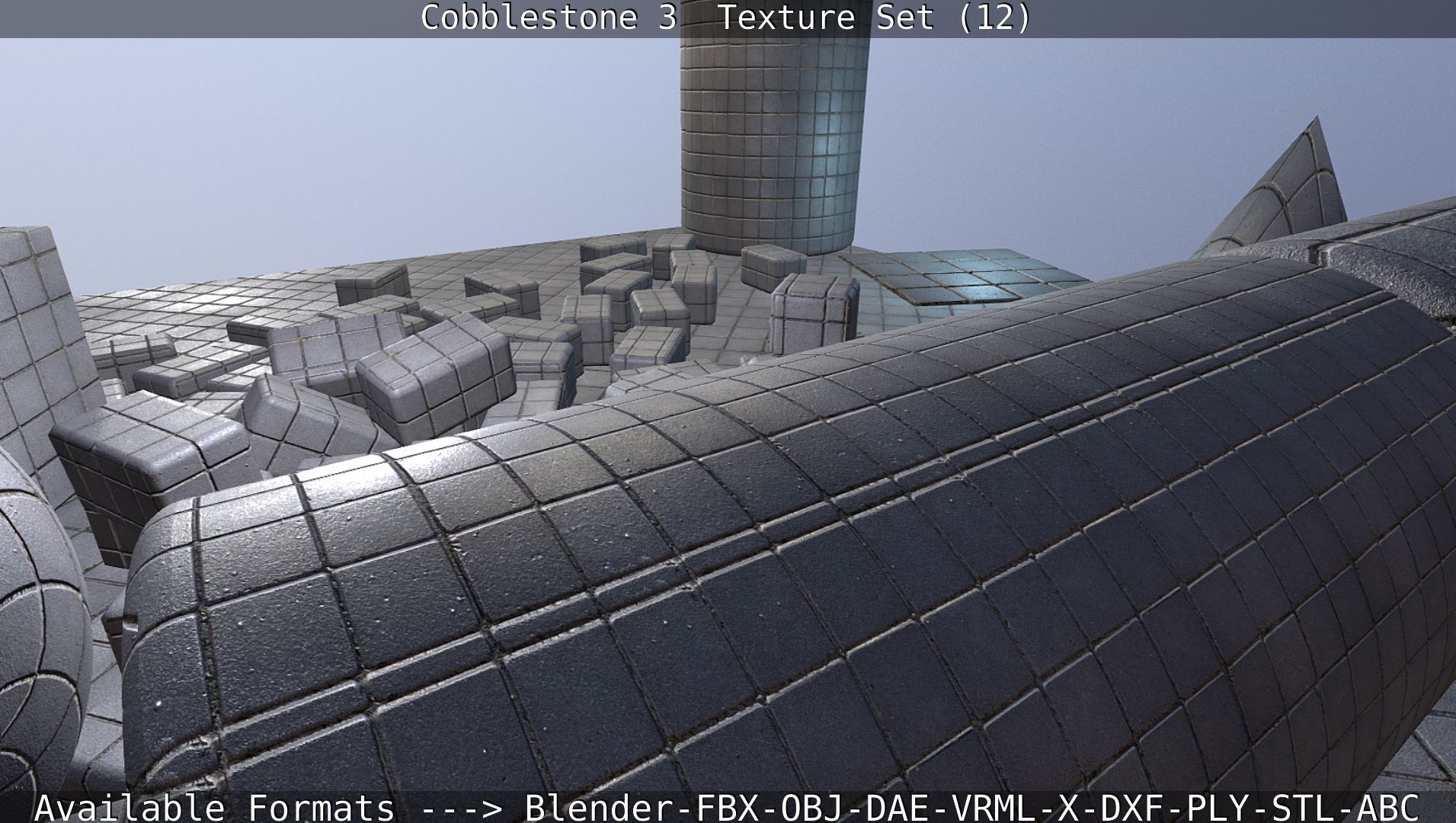 Cobblestone 3 - Texture Set 12 Texture_29