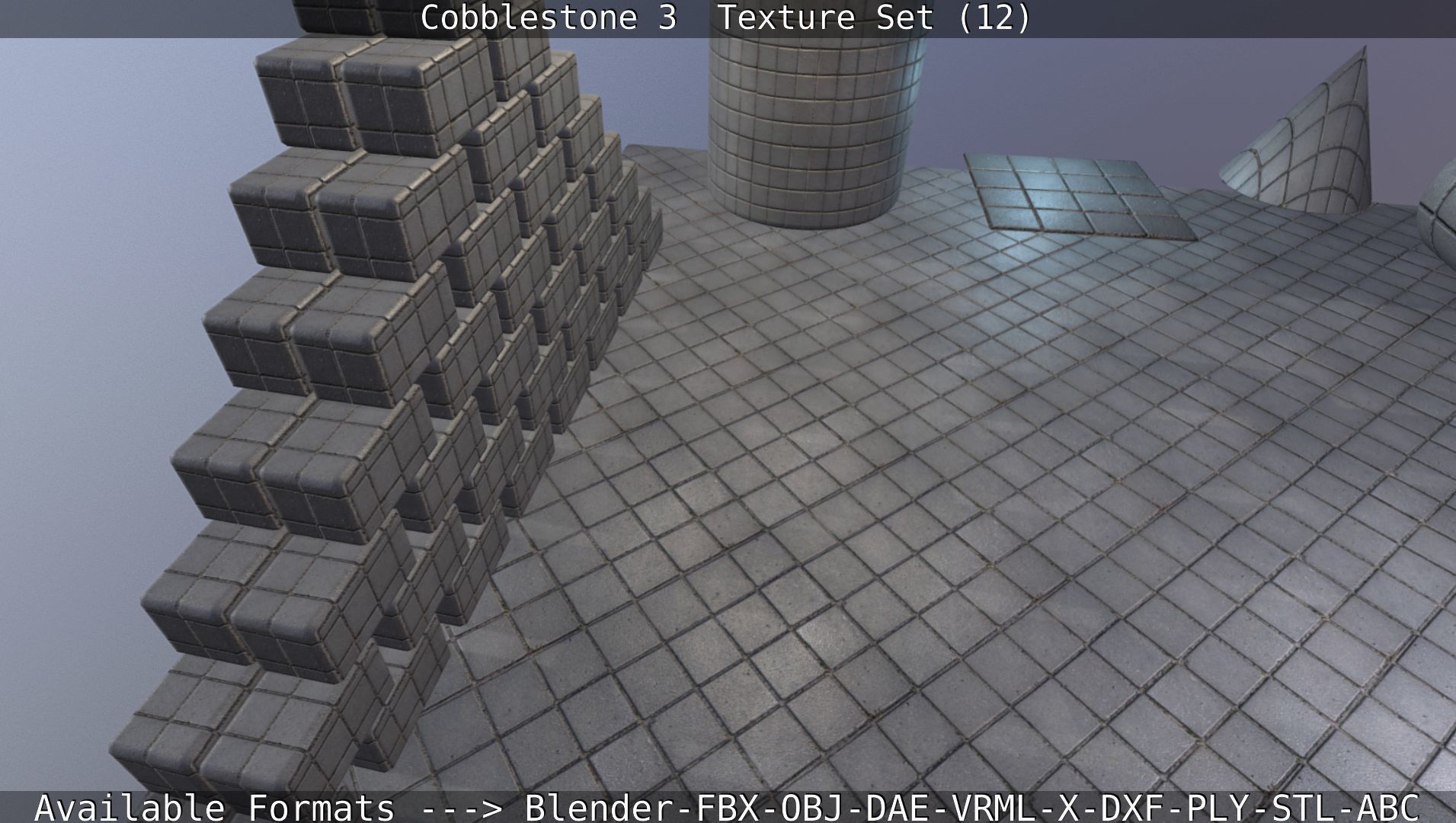 Cobblestone 3 - Texture Set 12 Texture_12