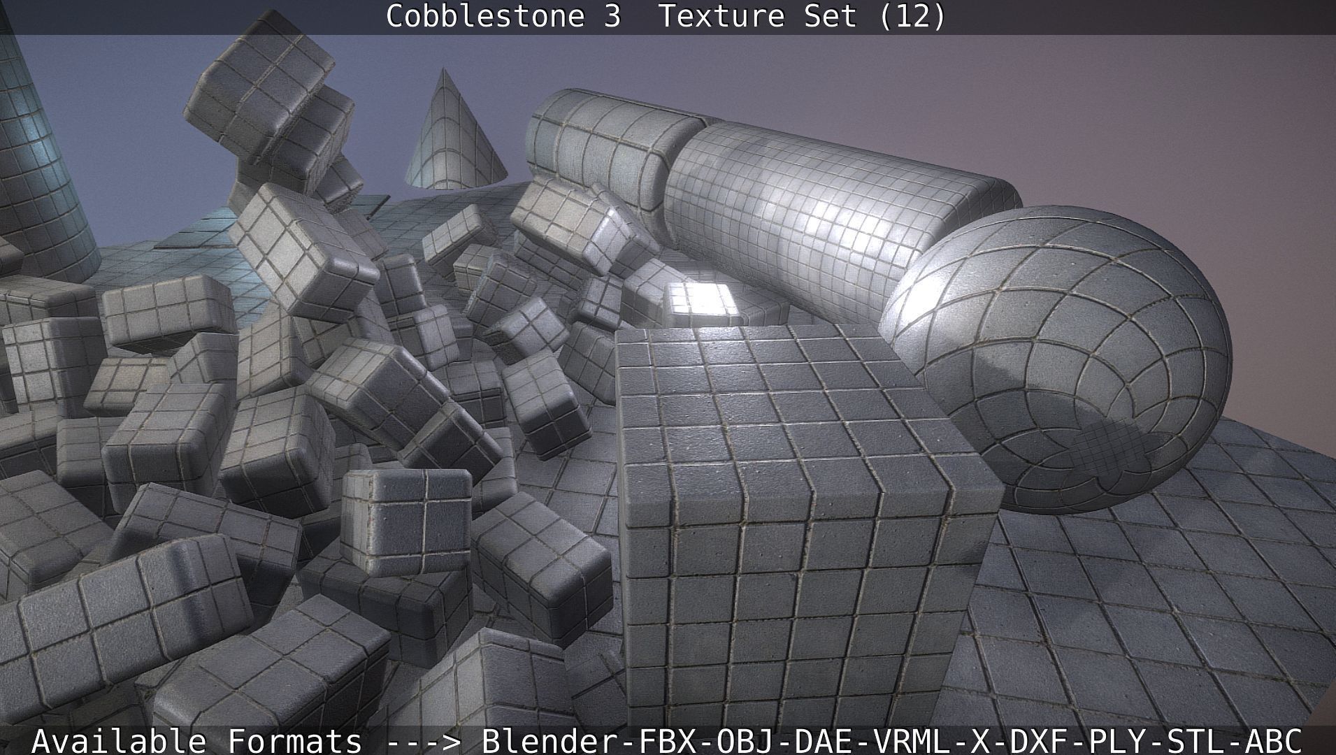 Cobblestone 3 - Texture Set 12 Texture_116