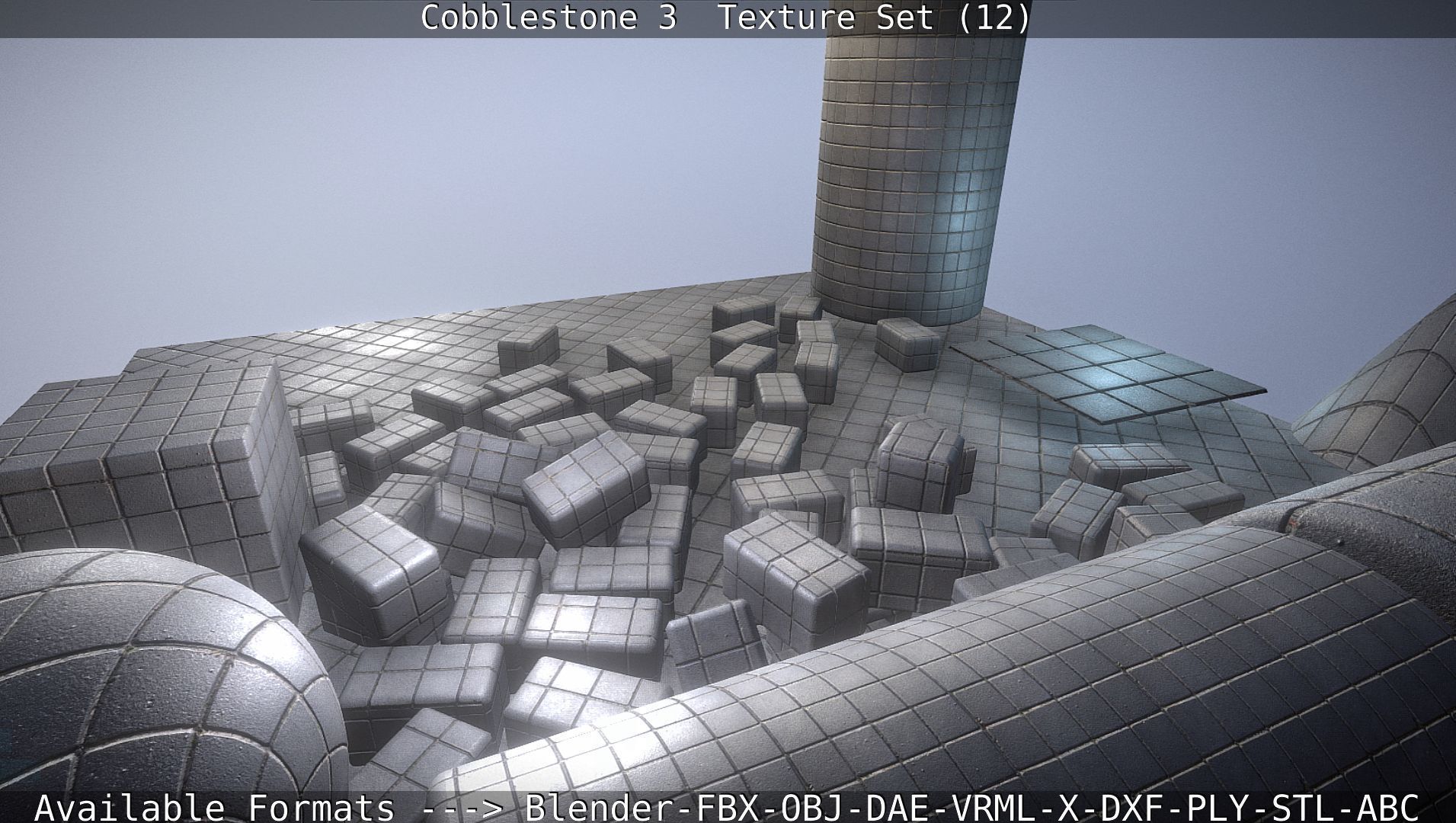 Cobblestone 3 - Texture Set 12 Texture_39