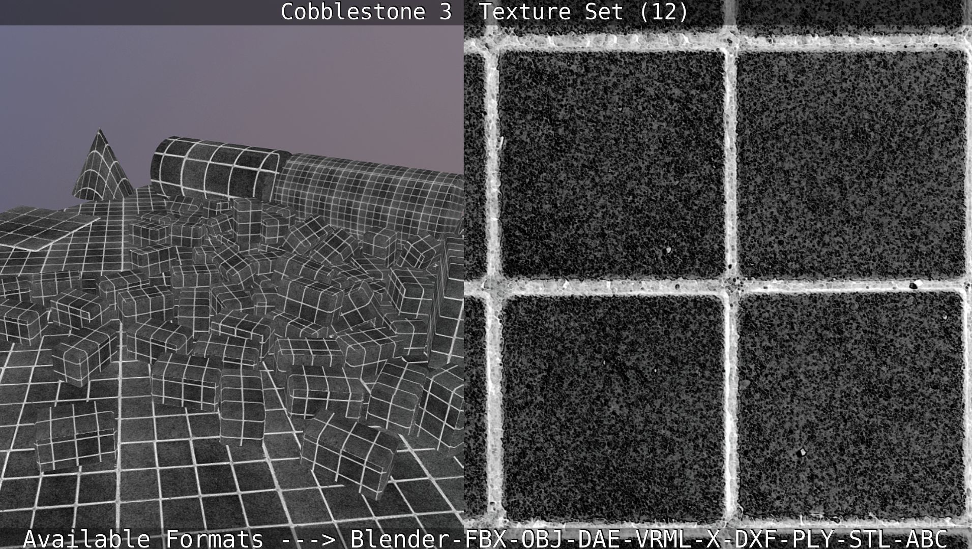 Cobblestone 3 - Texture Set 12 Texture_9