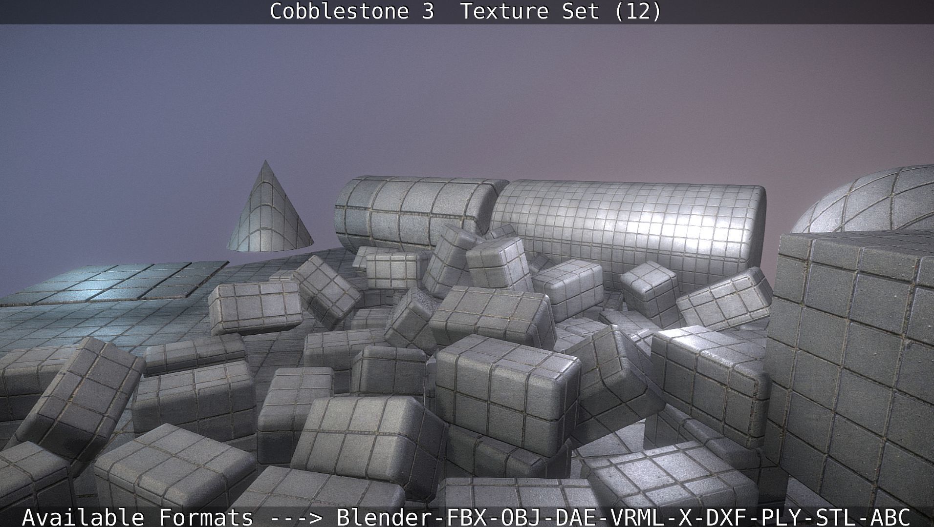 Cobblestone 3 - Texture Set 12 Texture_17