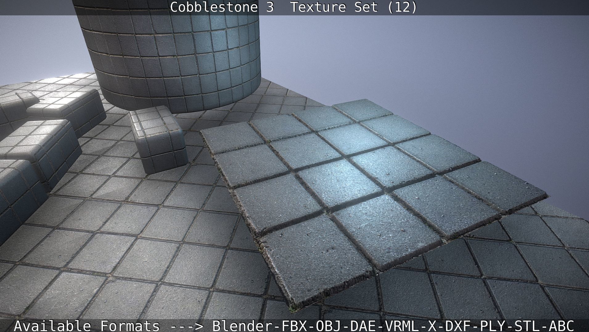 Cobblestone 3 - Texture Set 12 Texture_106