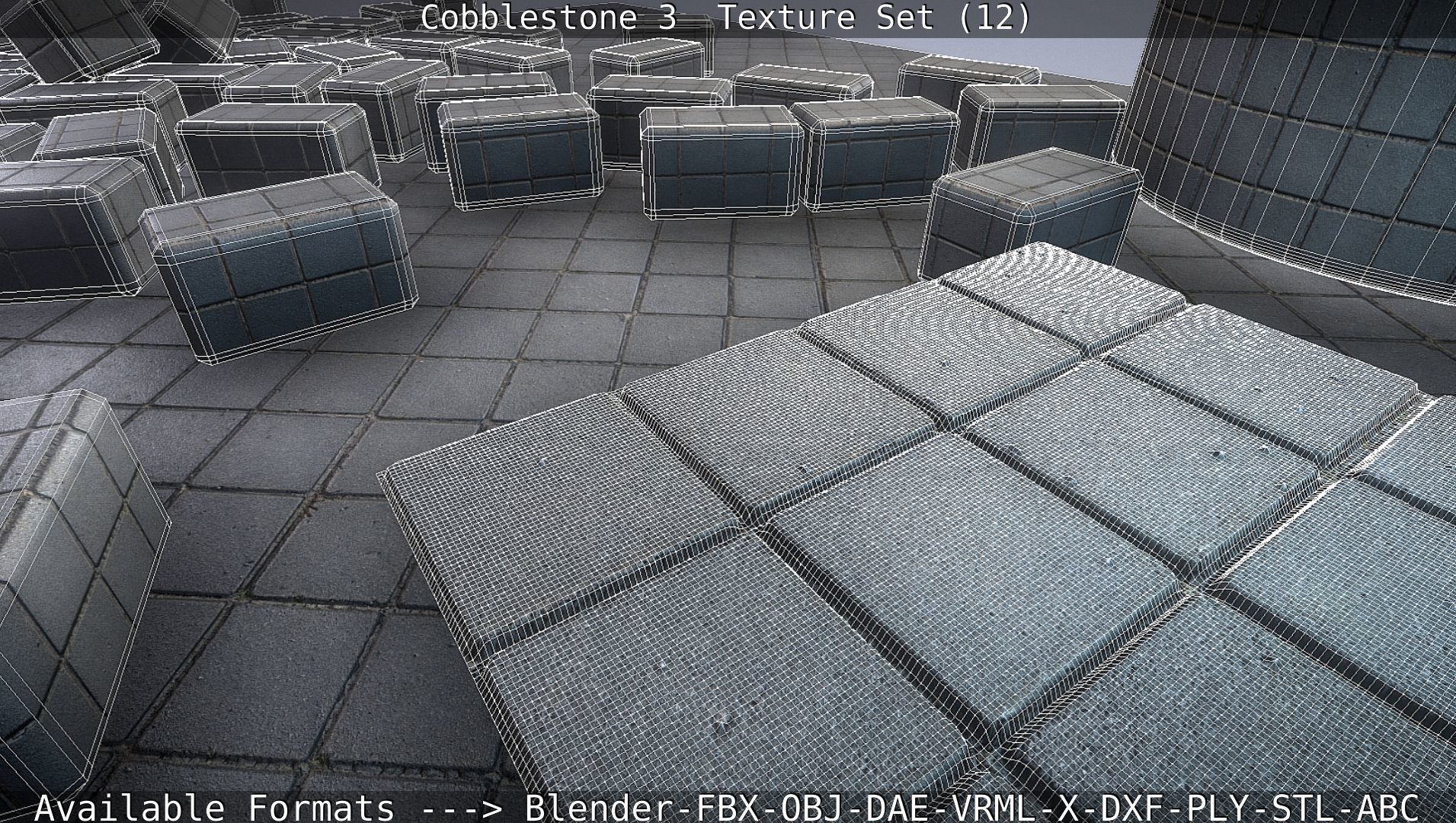 Cobblestone 3 - Texture Set 12 Texture_22