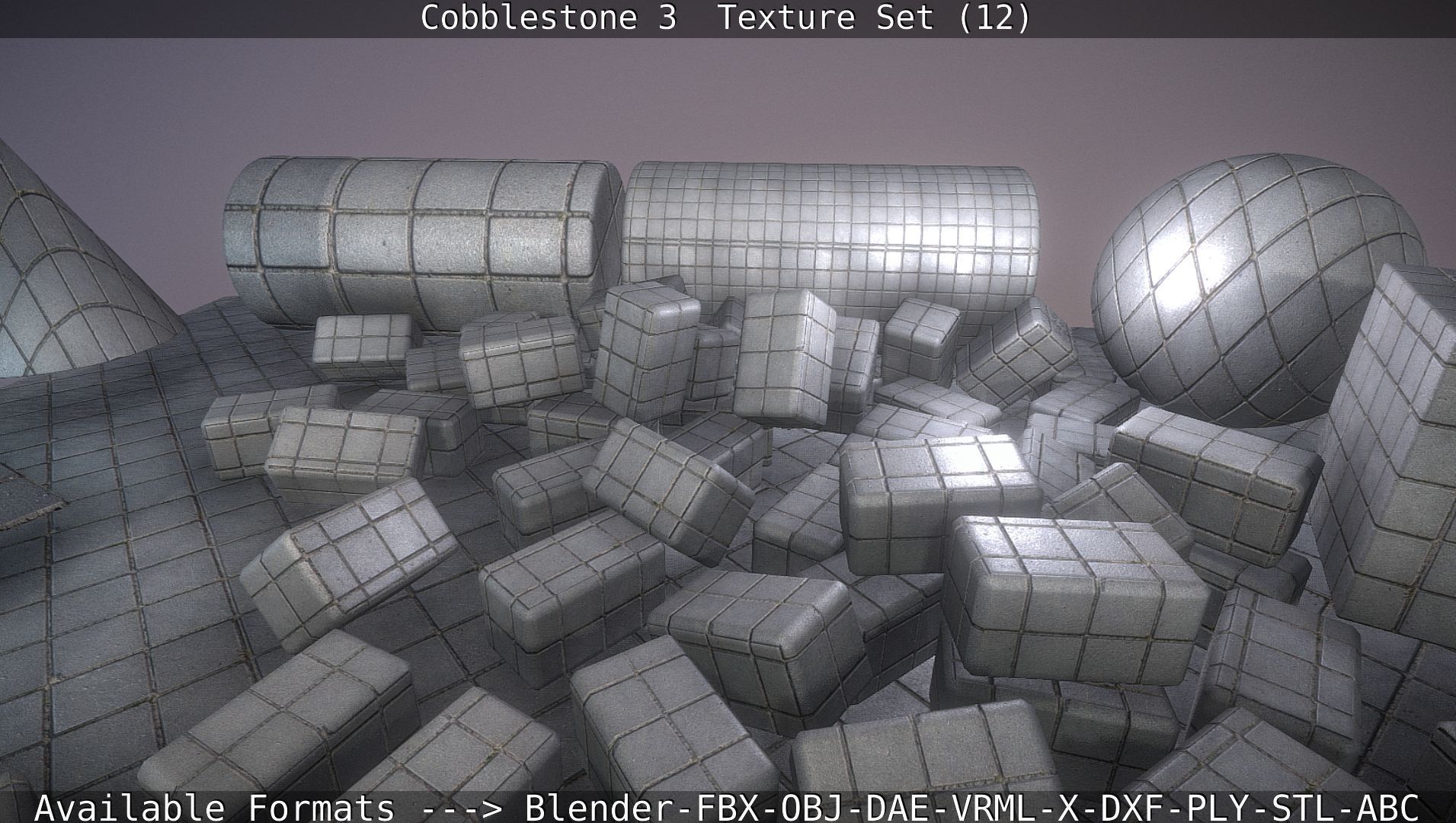 Cobblestone 3 - Texture Set 12 Texture_114