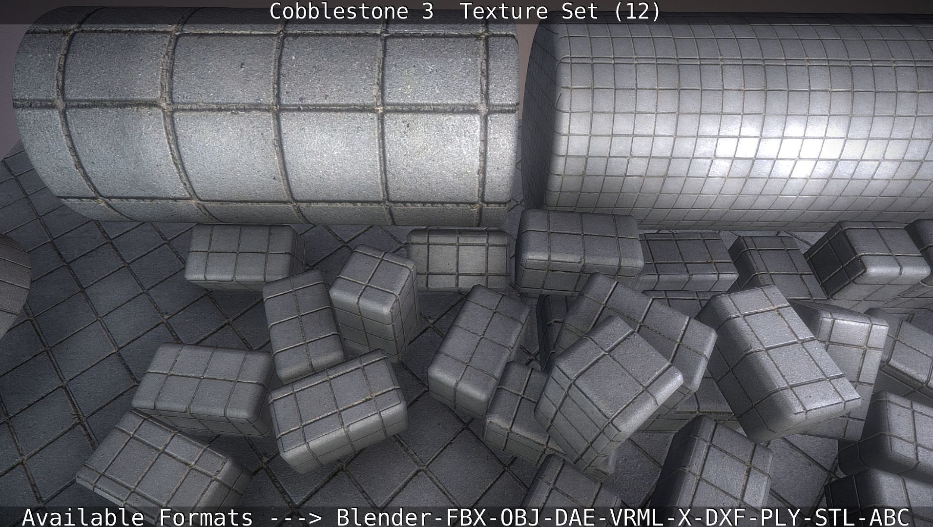 Cobblestone 3 - Texture Set 12 Texture_11