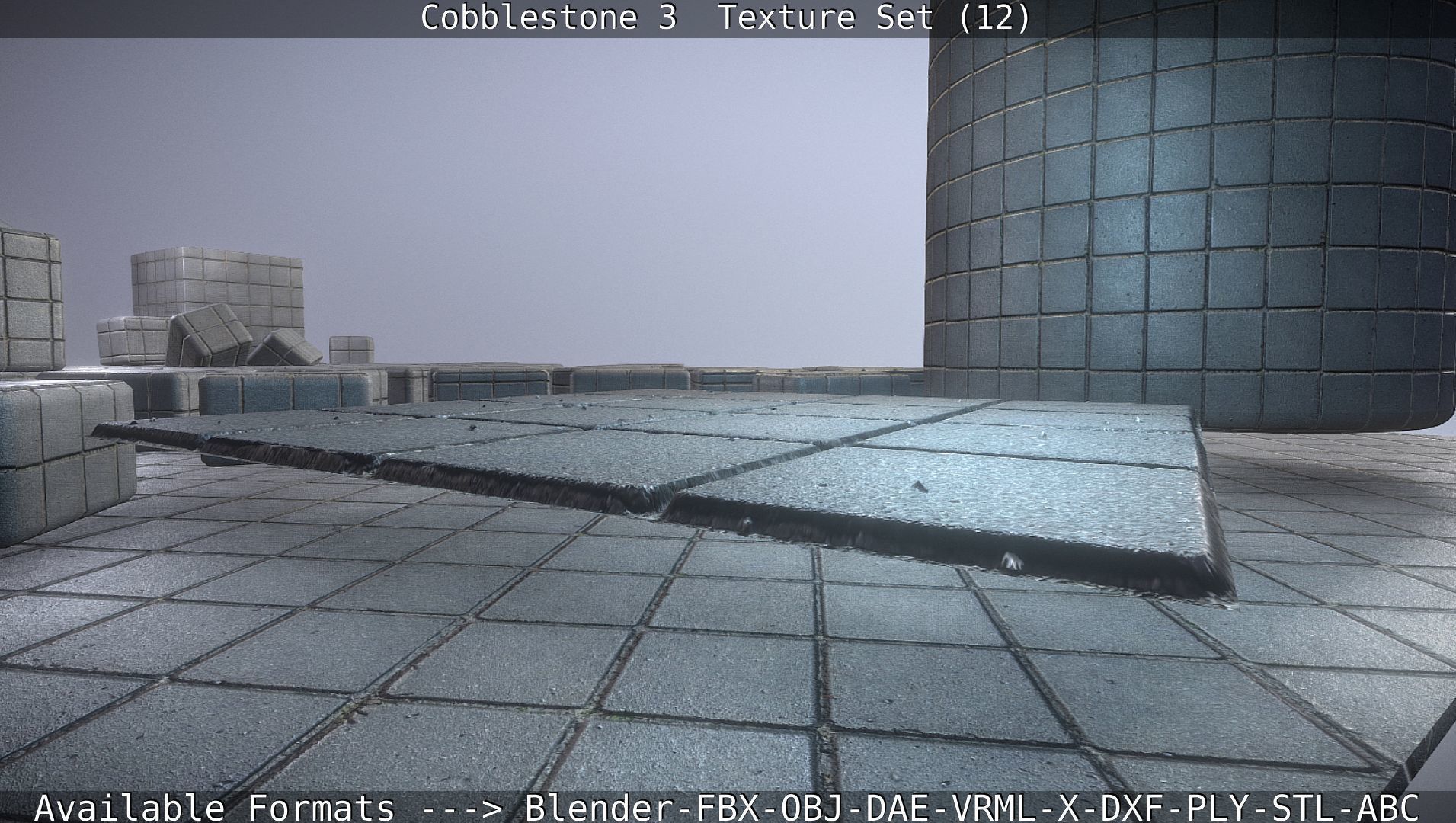 Cobblestone 3 - Texture Set 12 Texture_102