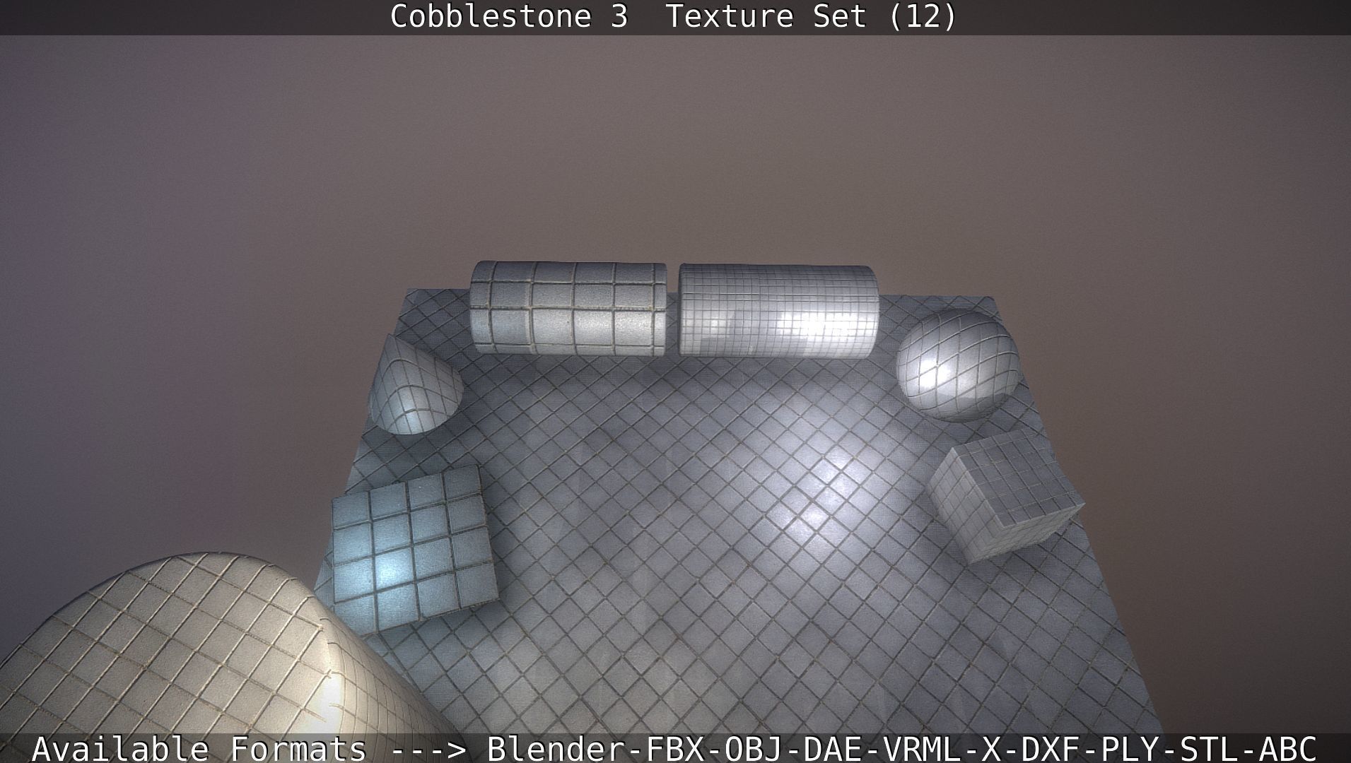 Cobblestone 3 - Texture Set 12 Texture_70