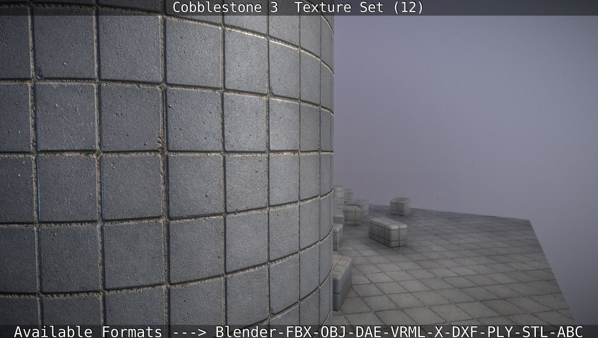 Cobblestone 3 - Texture Set 12 Texture_90