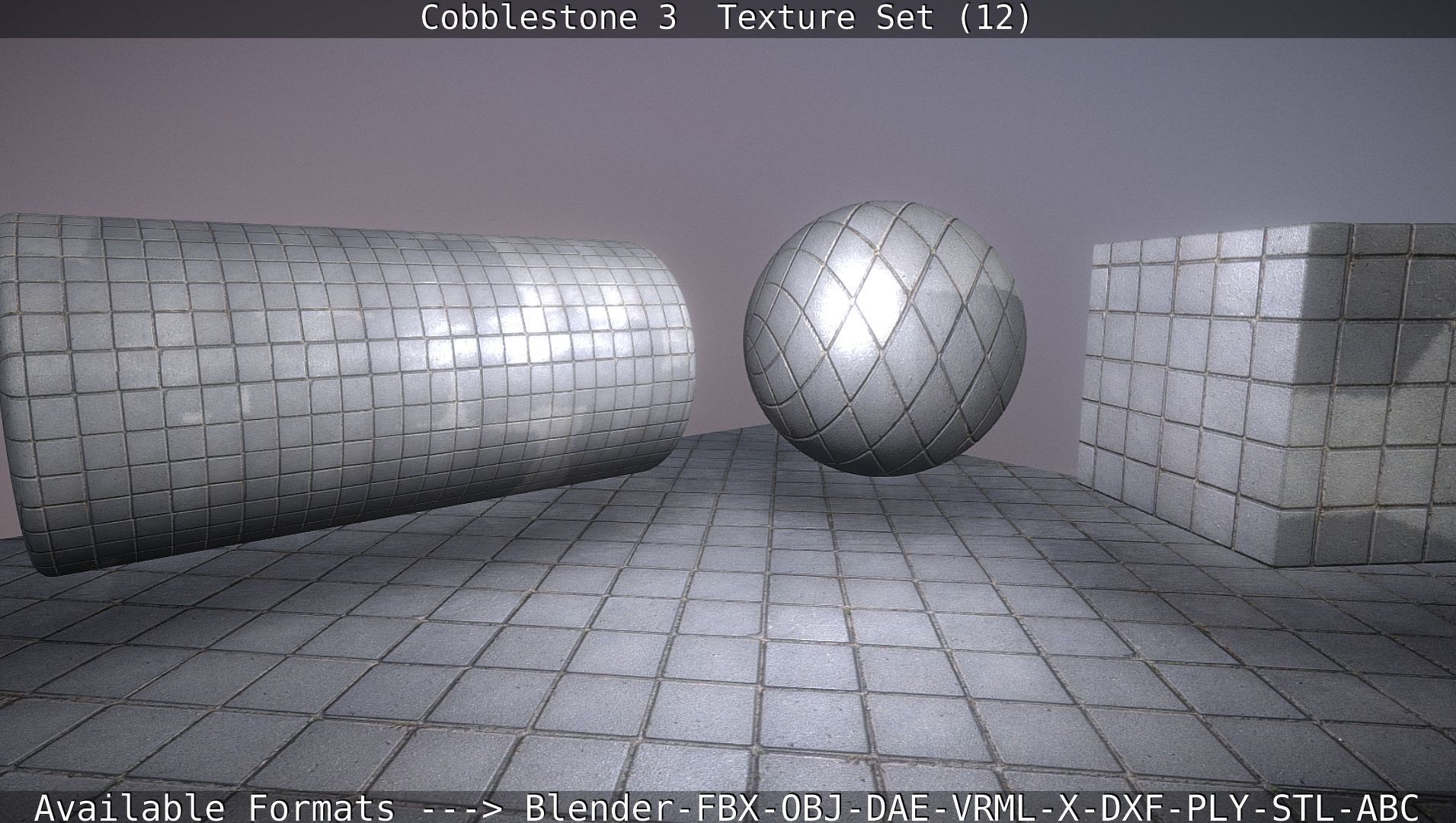 Cobblestone 3 - Texture Set 12 Texture_16