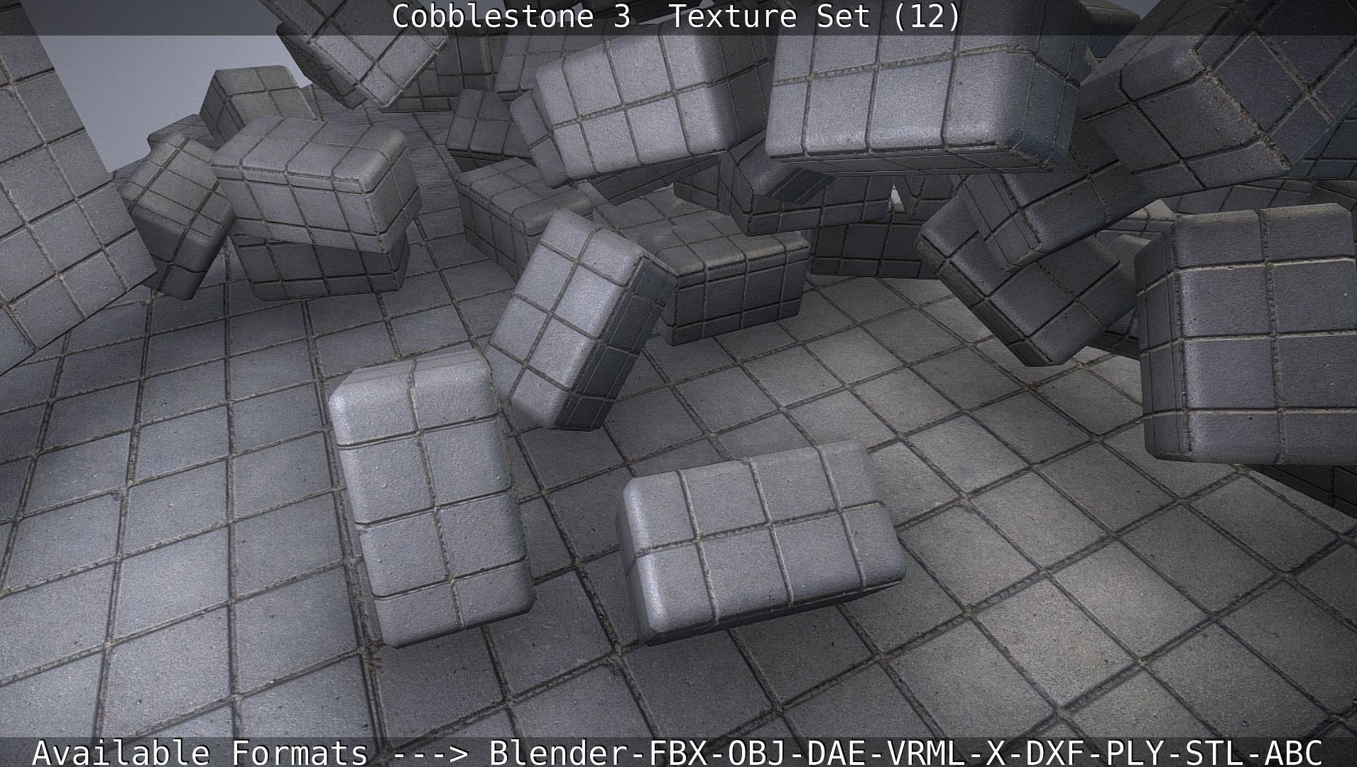 Cobblestone 3 - Texture Set 12 Texture_46