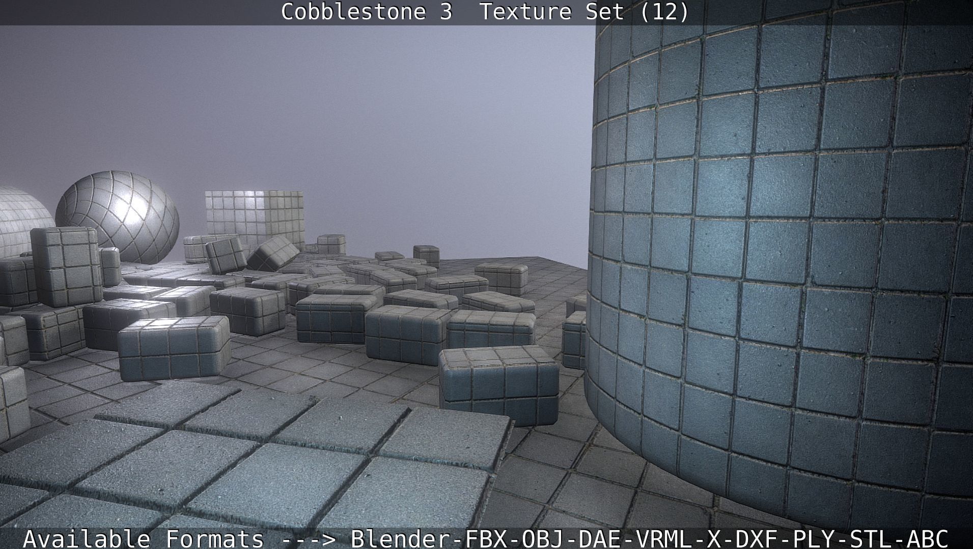 Cobblestone 3 - Texture Set 12 Texture_27