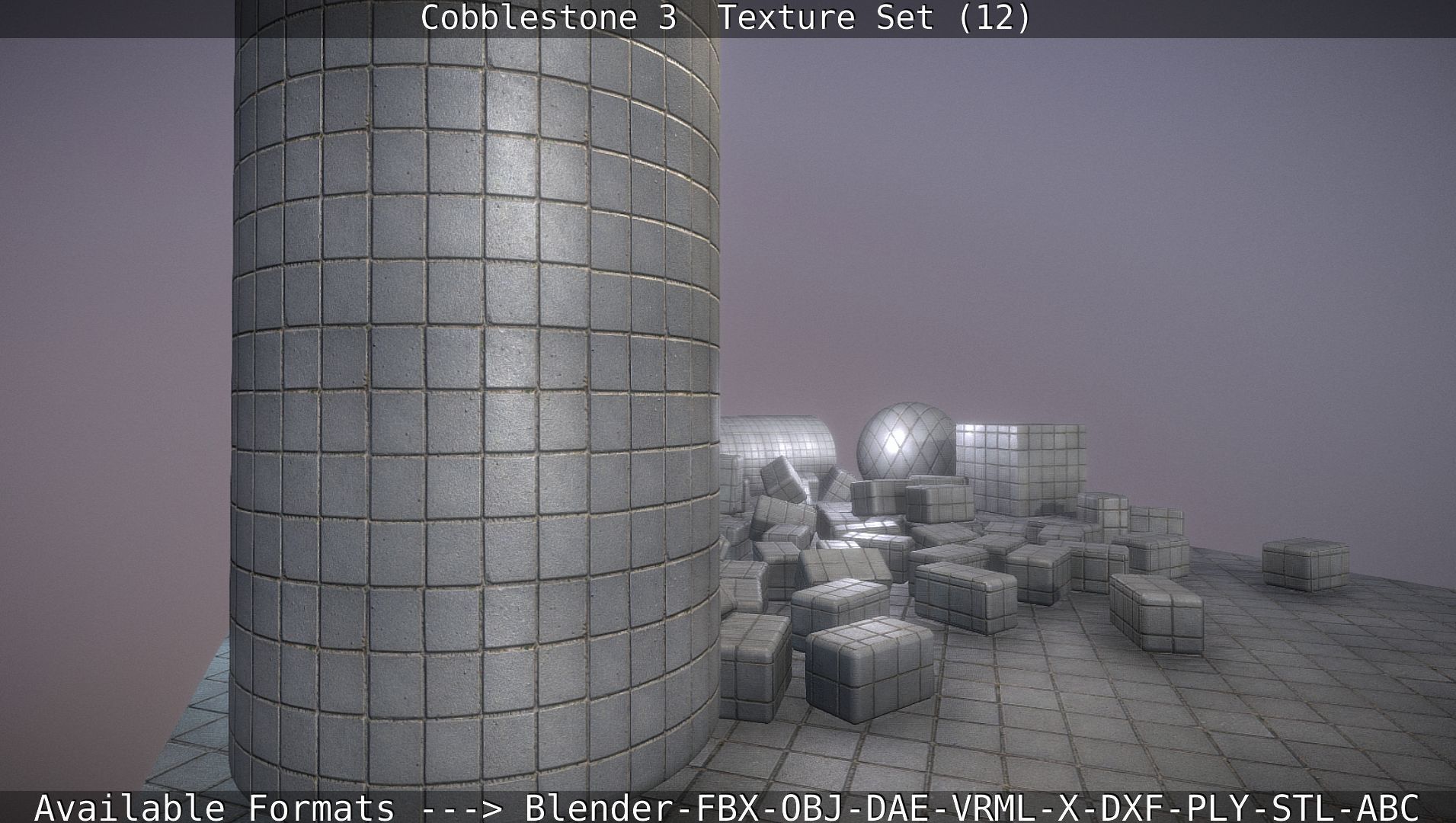 Cobblestone 3 - Texture Set 12 Texture_81