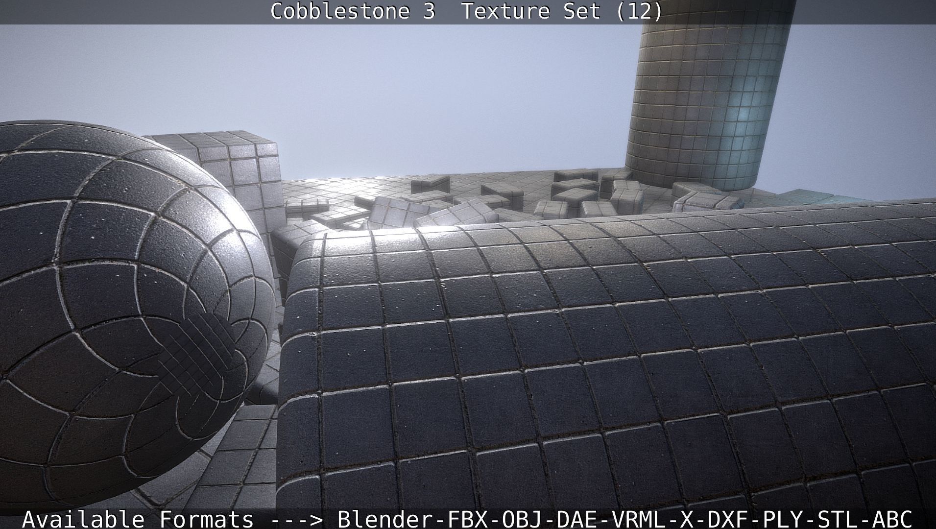 Cobblestone 3 - Texture Set 12 Texture_15