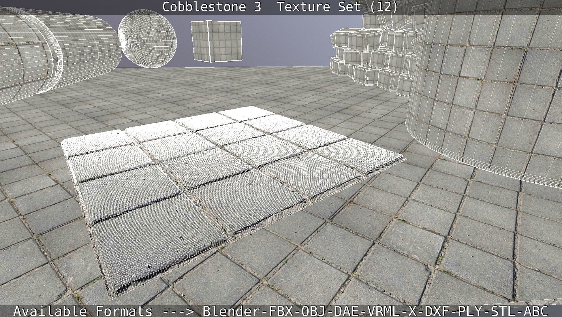 Cobblestone 3 - Texture Set 12 Texture_139