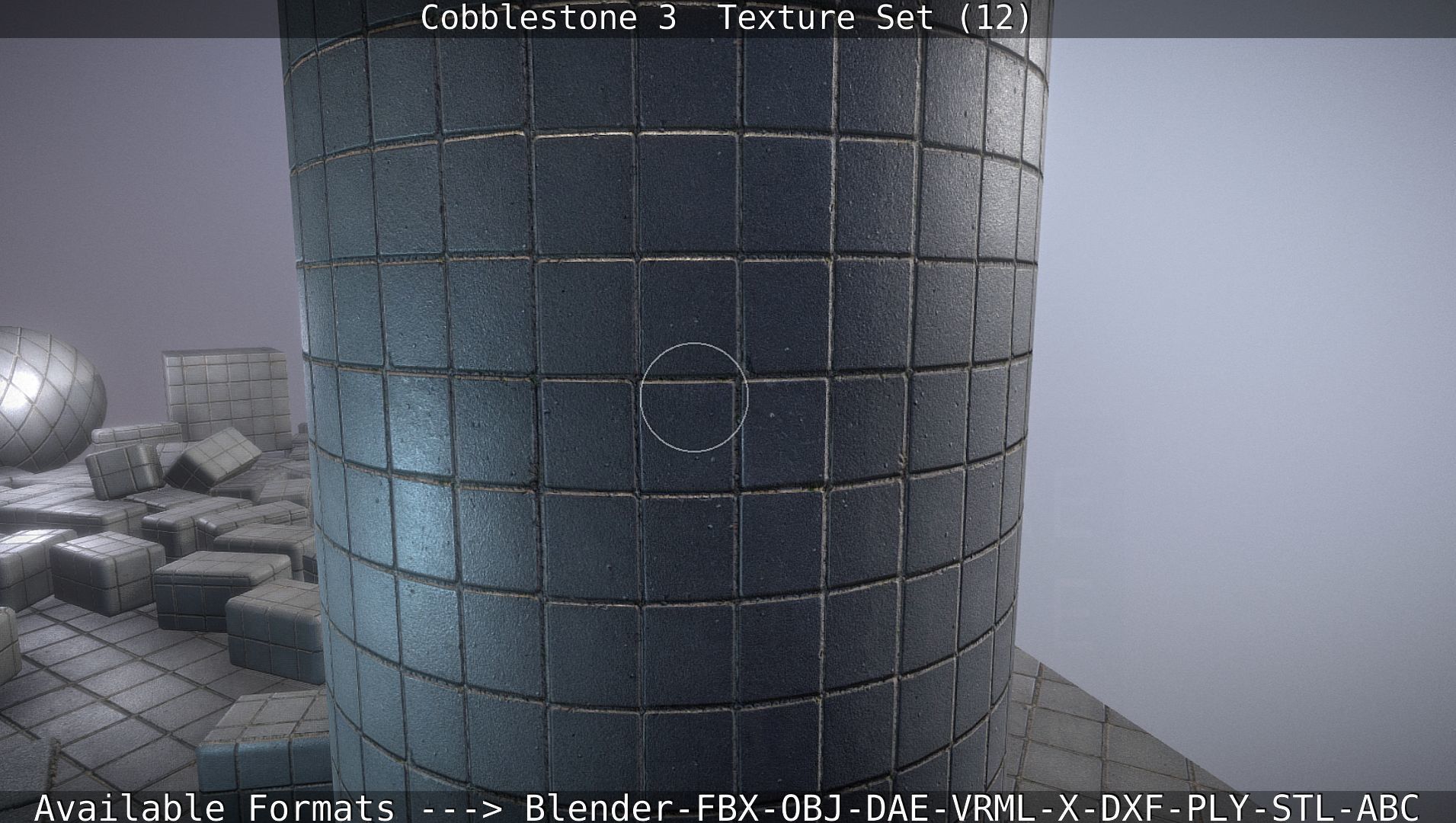 Cobblestone 3 - Texture Set 12 Texture_87