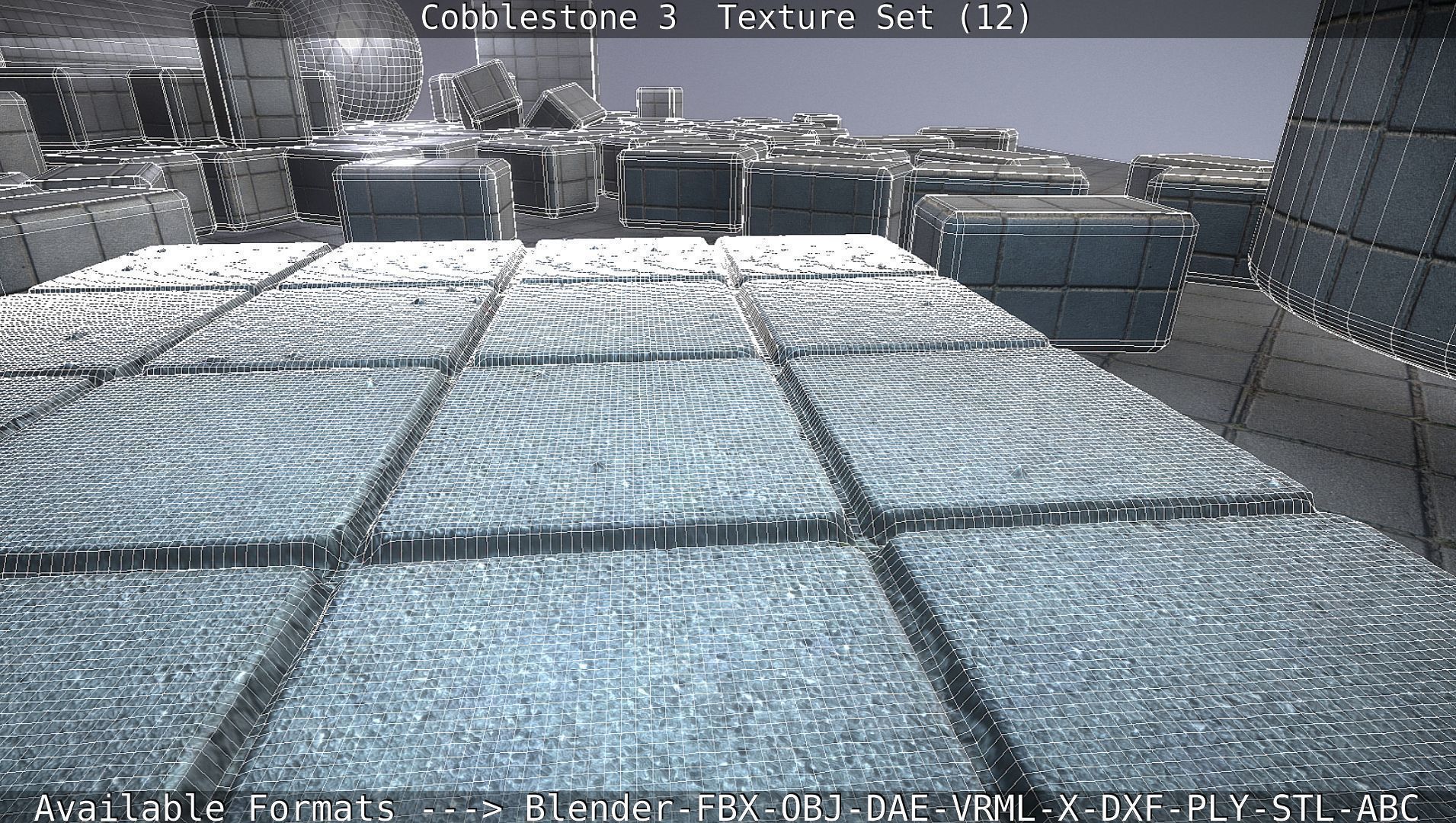 Cobblestone 3 - Texture Set 12 Texture_133