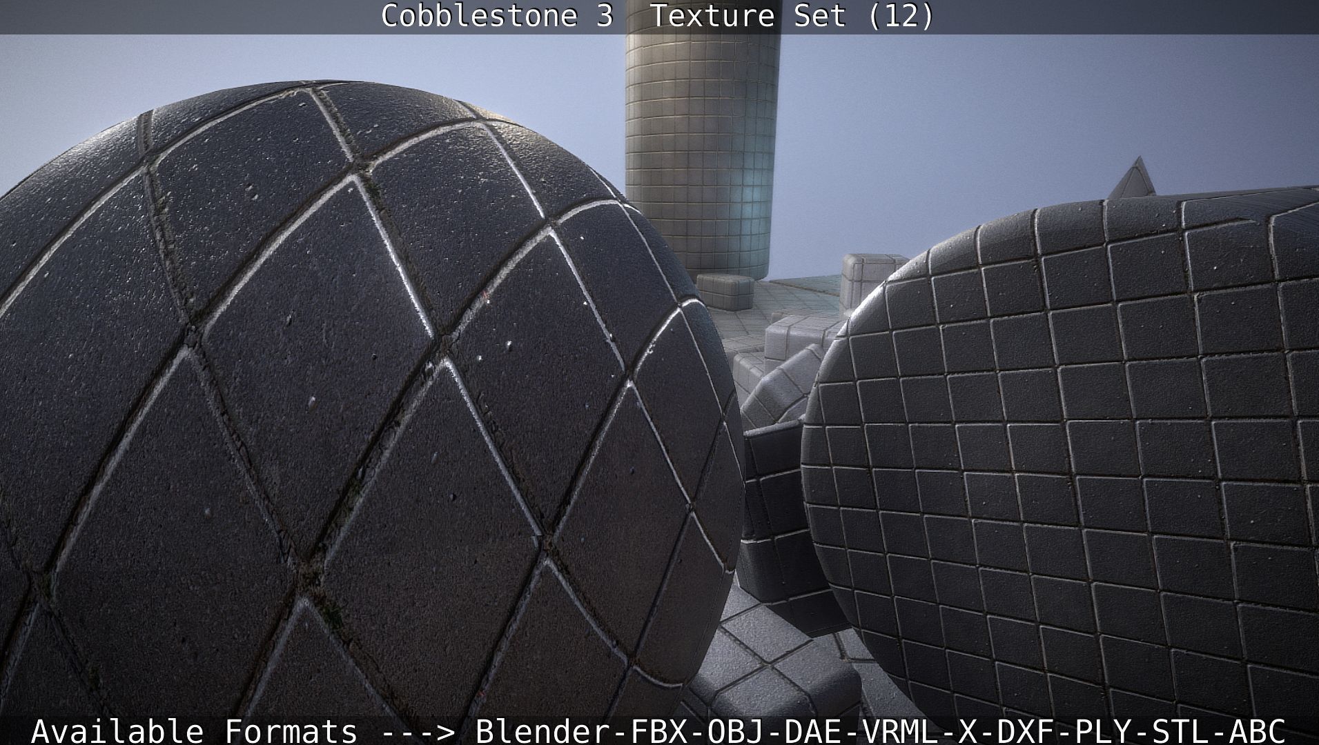 Cobblestone 3 - Texture Set 12 Texture_52