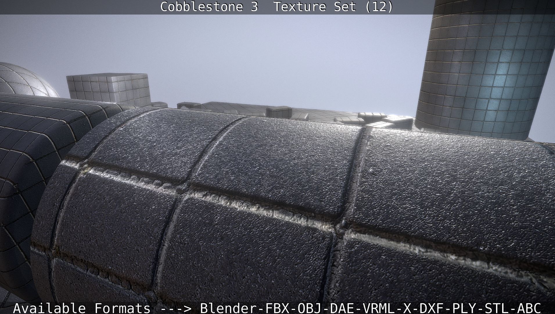 Cobblestone 3 - Texture Set 12 Texture_24