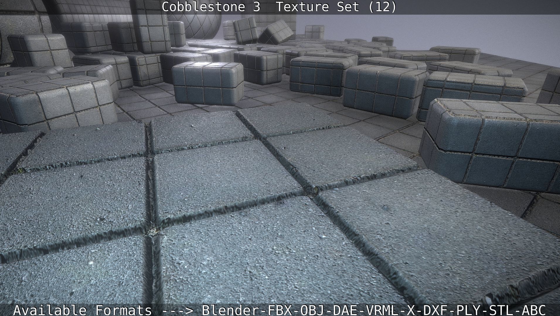 Cobblestone 3 - Texture Set 12 Texture_93