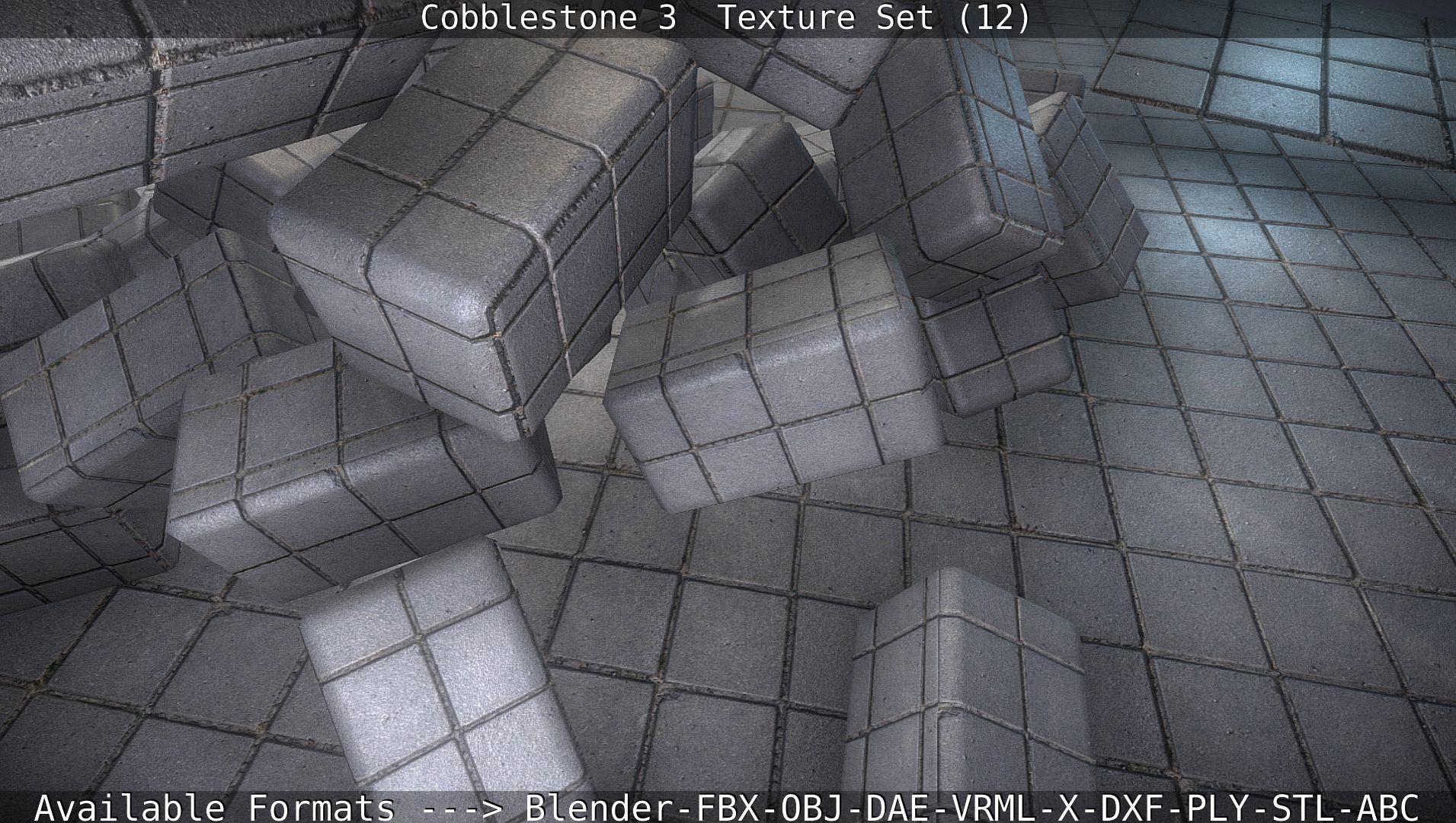 Cobblestone 3 - Texture Set 12 Texture_47