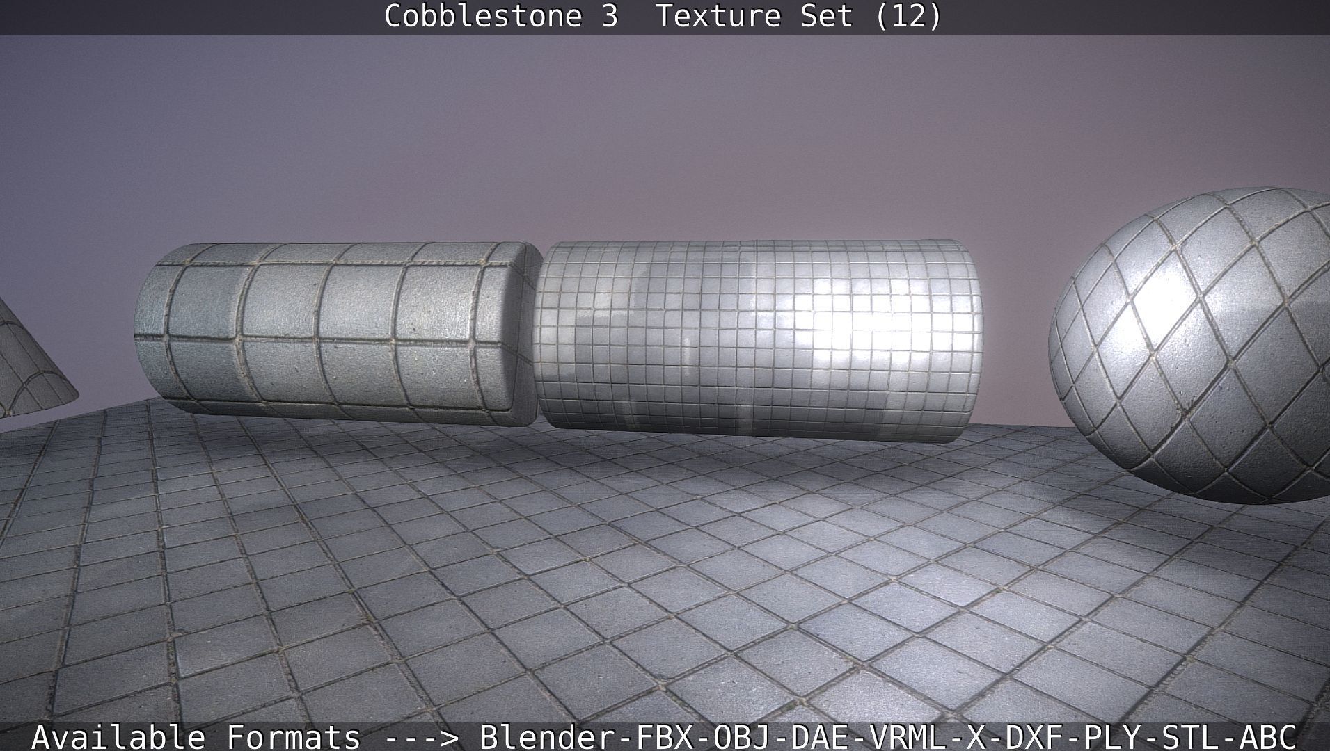 Cobblestone 3 - Texture Set 12 Texture_55