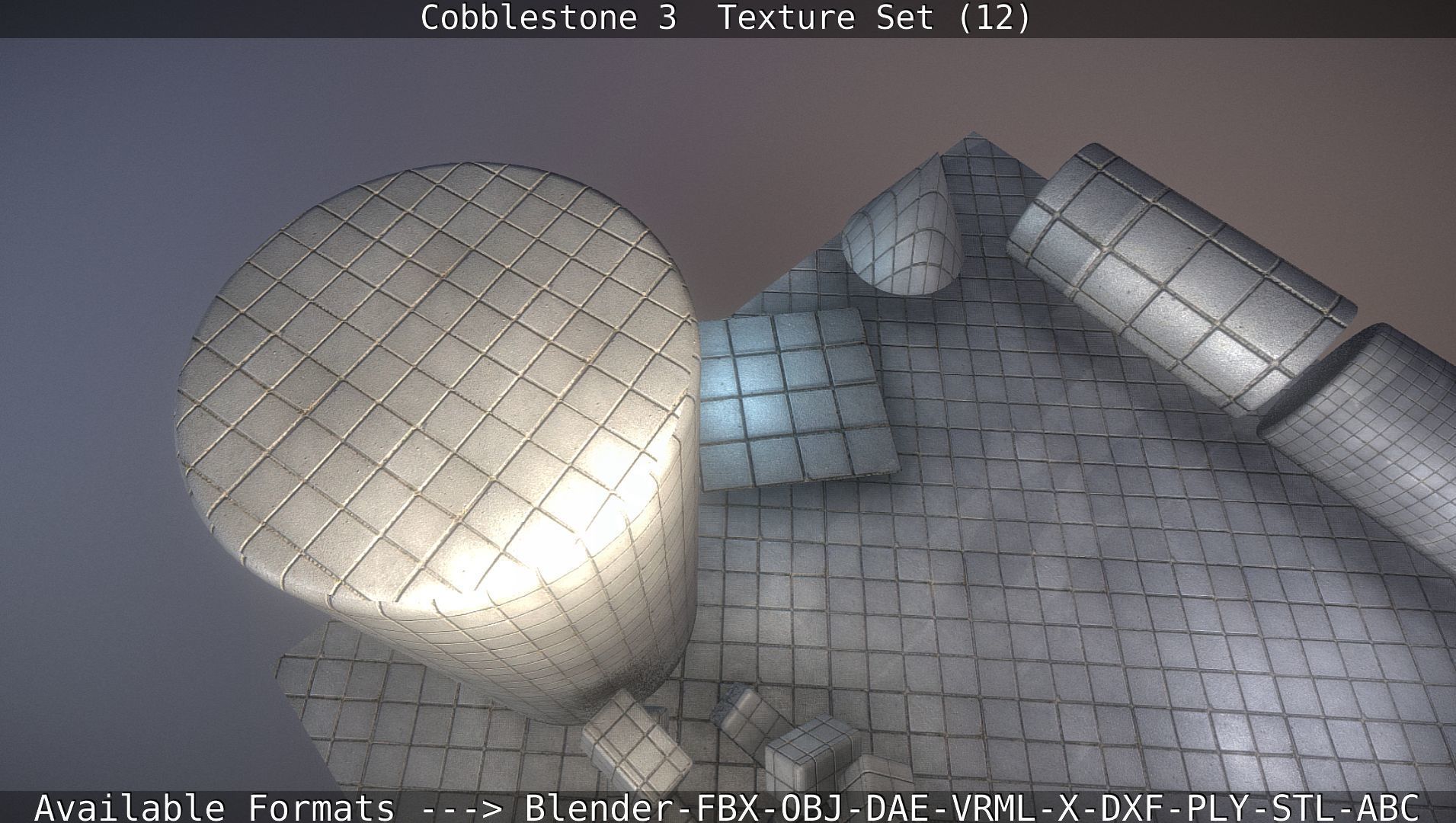 Cobblestone 3 - Texture Set 12 Texture_80