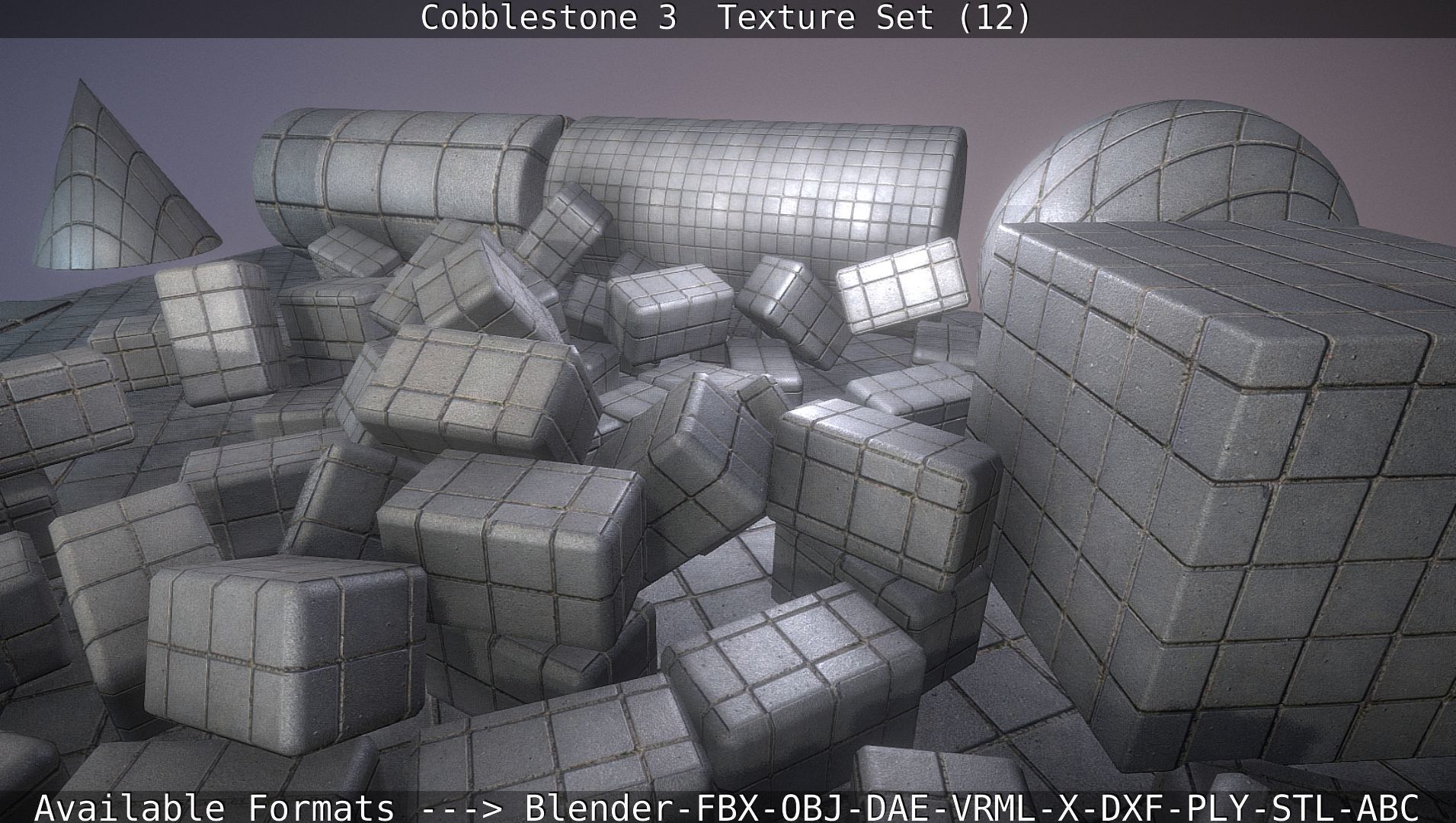 Cobblestone 3 - Texture Set 12 Texture_117