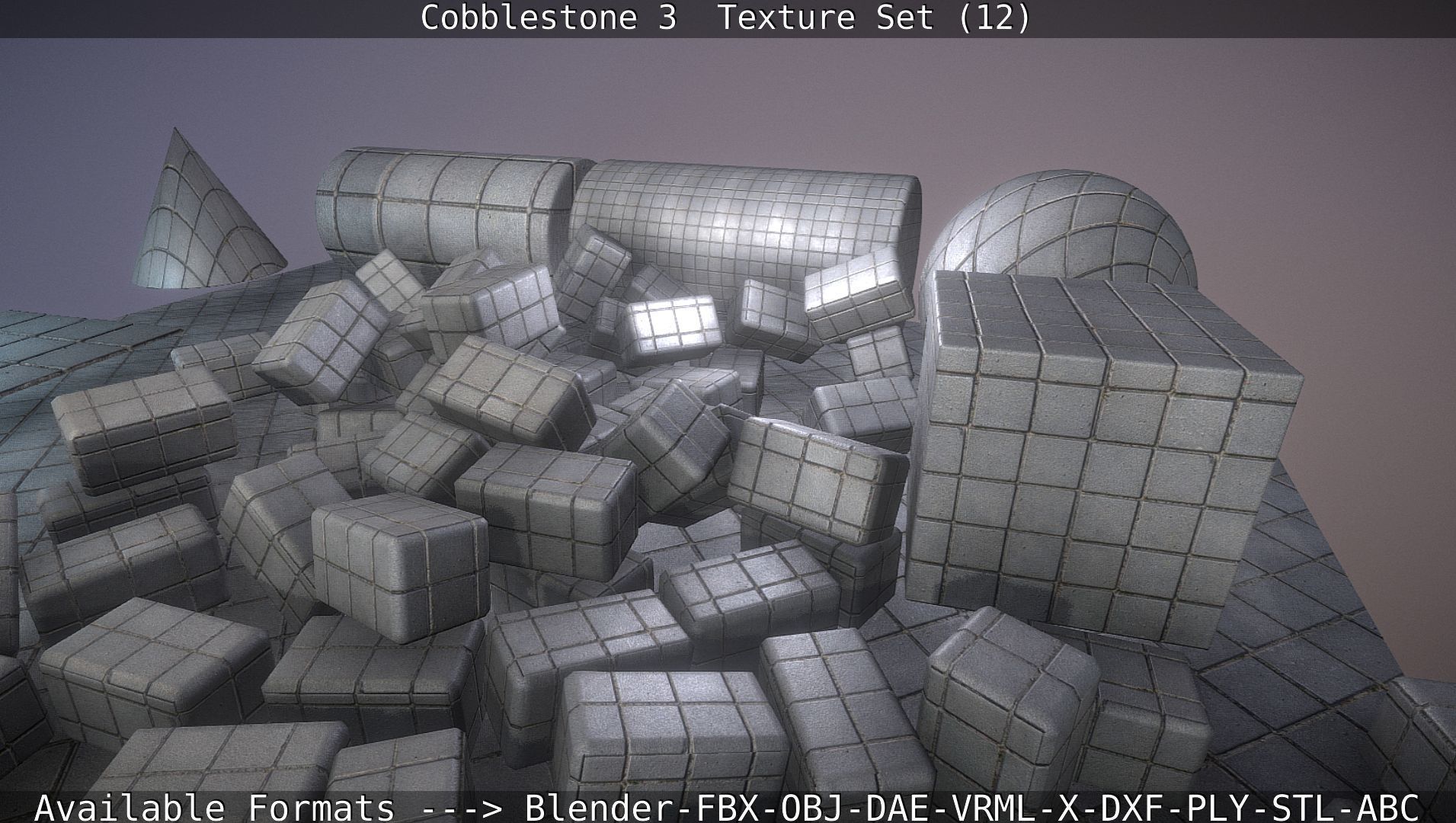 Cobblestone 3 - Texture Set 12 Texture_115